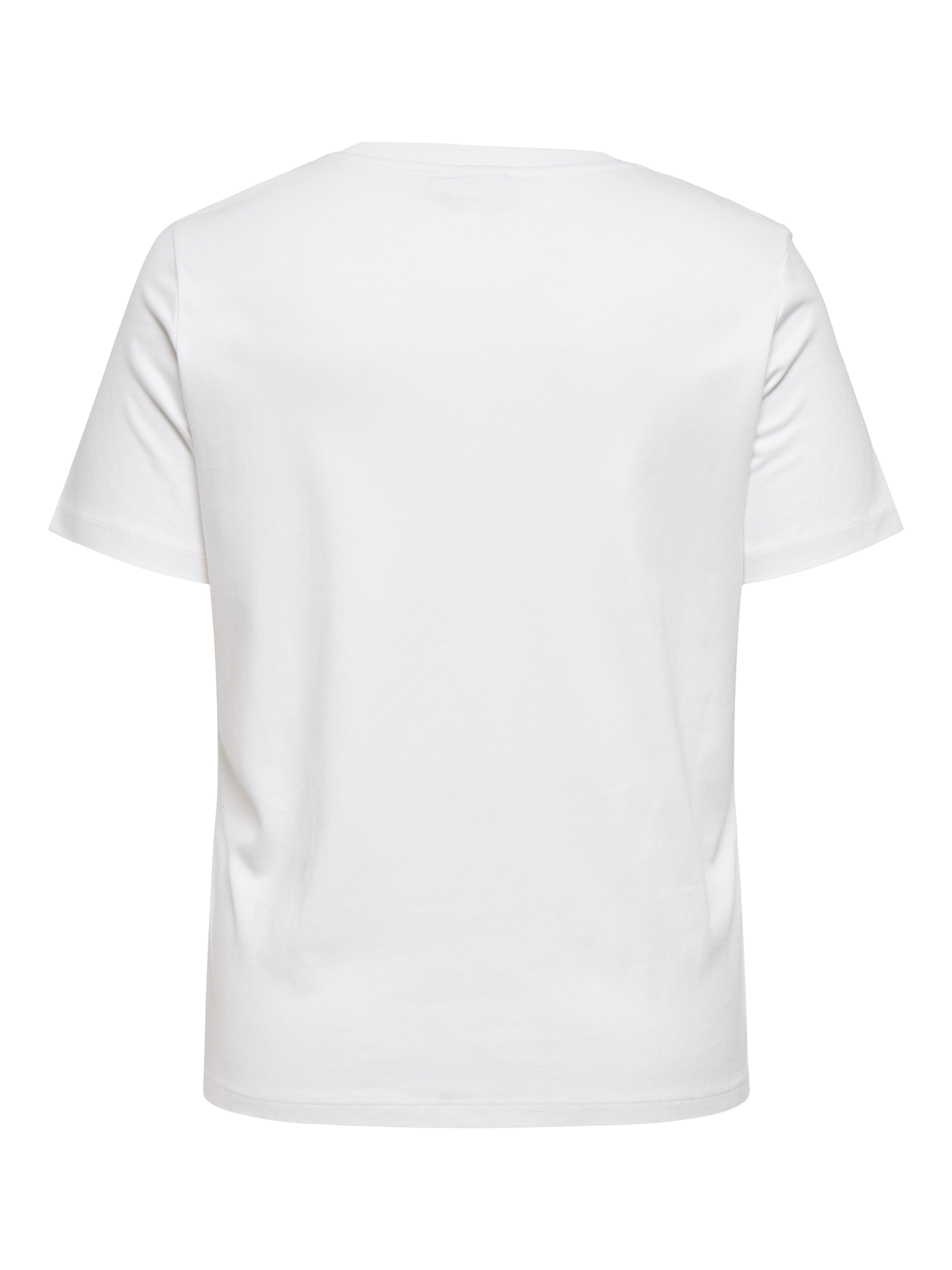 Only Carmakoma Damen T-Shirts Bright White