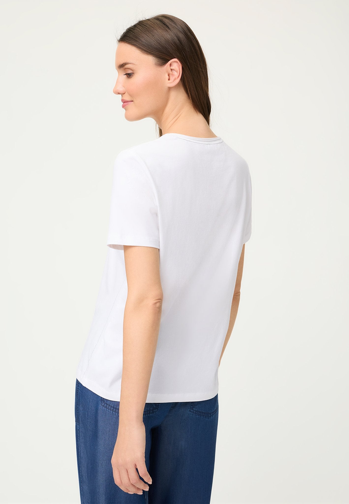 Olsen Damen T-Shirts  White