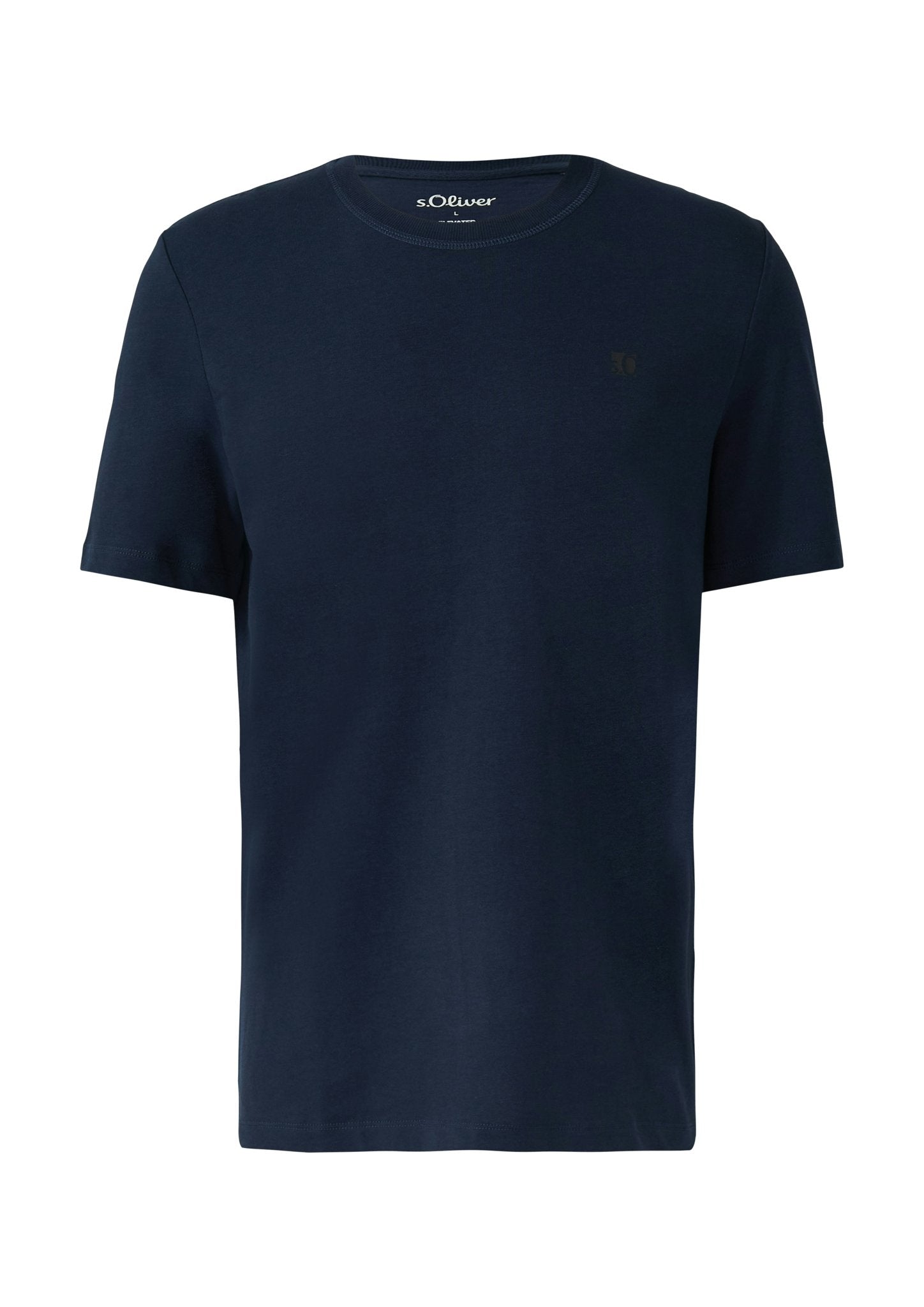 S. Oliver red Herren T-Shirts kurz Blue
