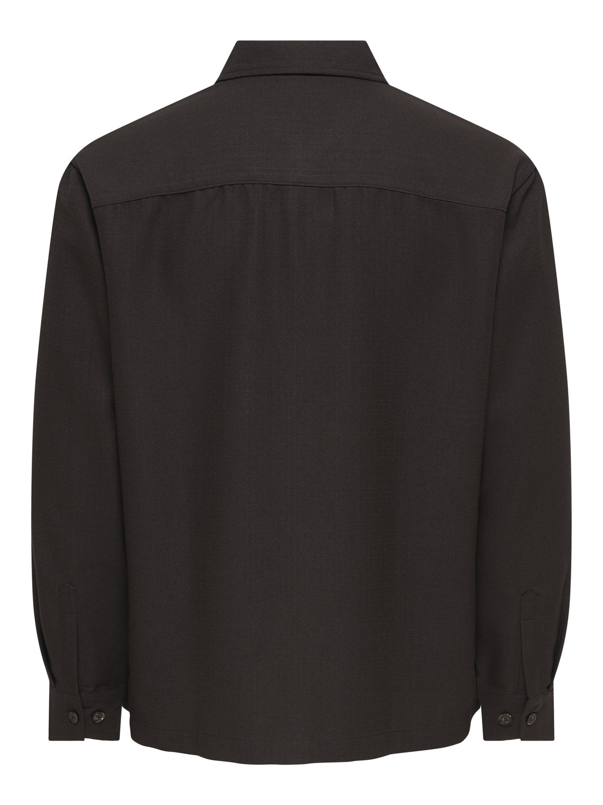 Only & Sons Herren Hemden lang Coffee Bean