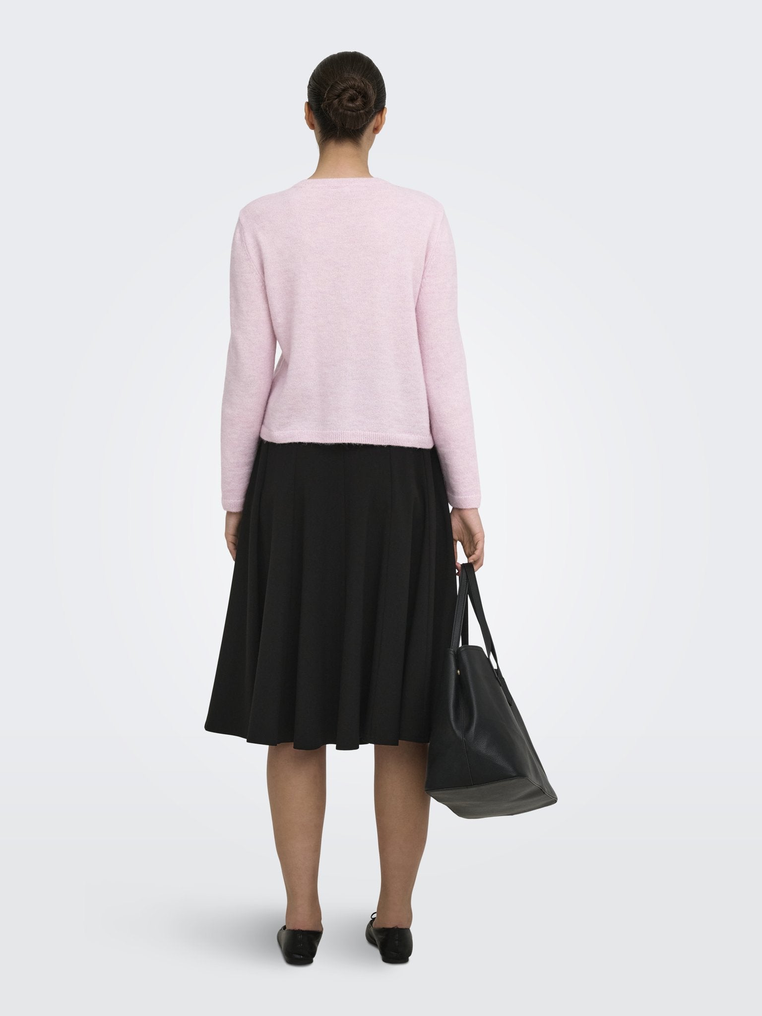 Only Damen Strickjacken Pale Lilac/Blac