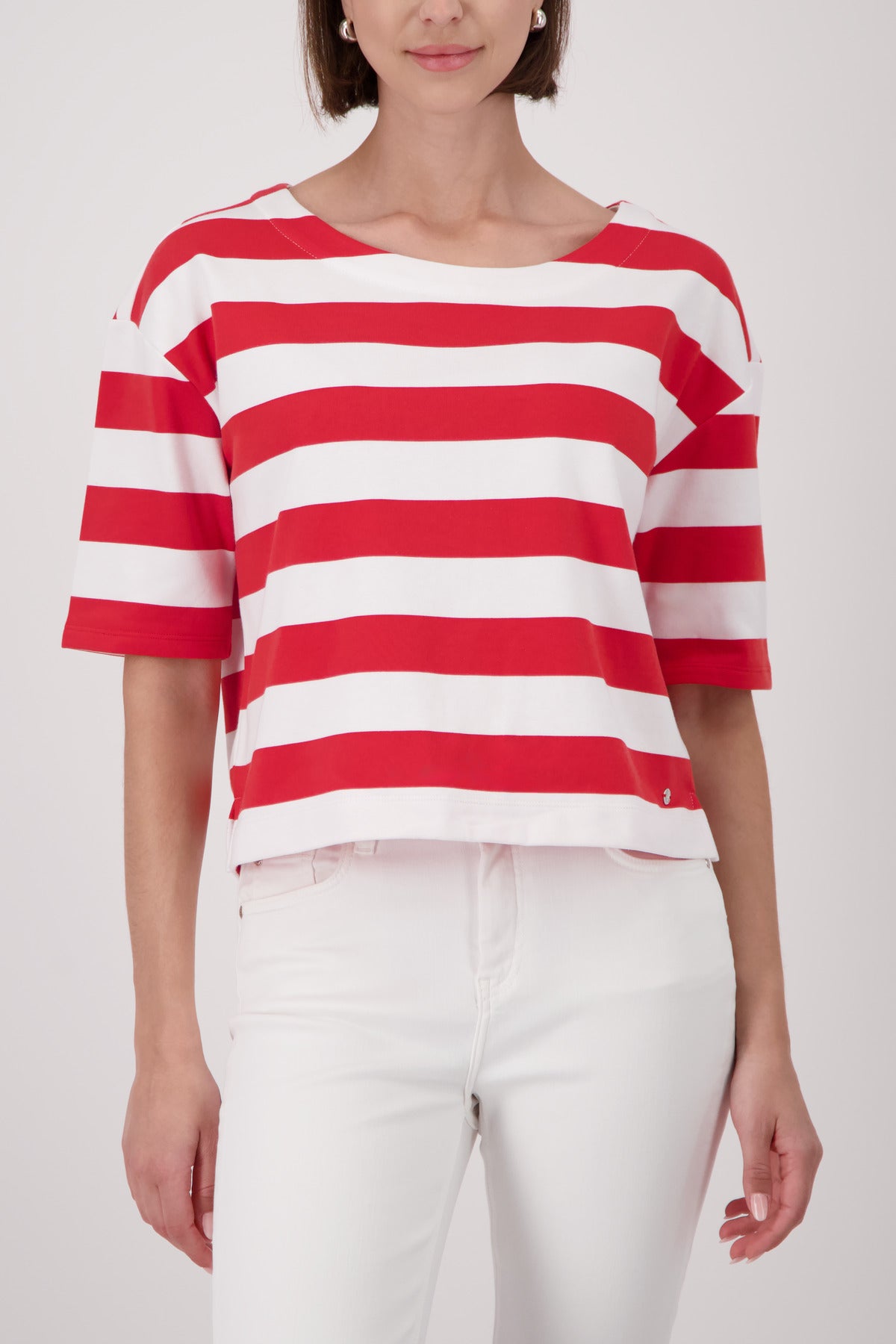 Monari Damen T-Shirts  Coral Red R