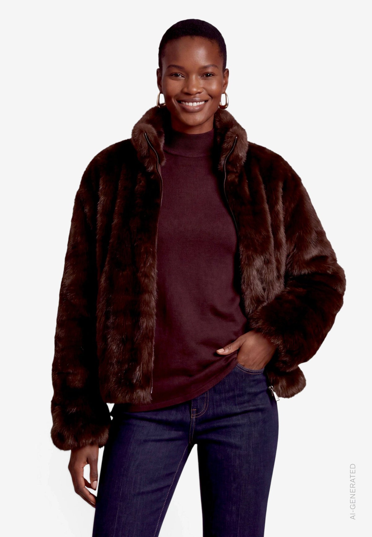 Zero Damen Jacken Mocca Brown