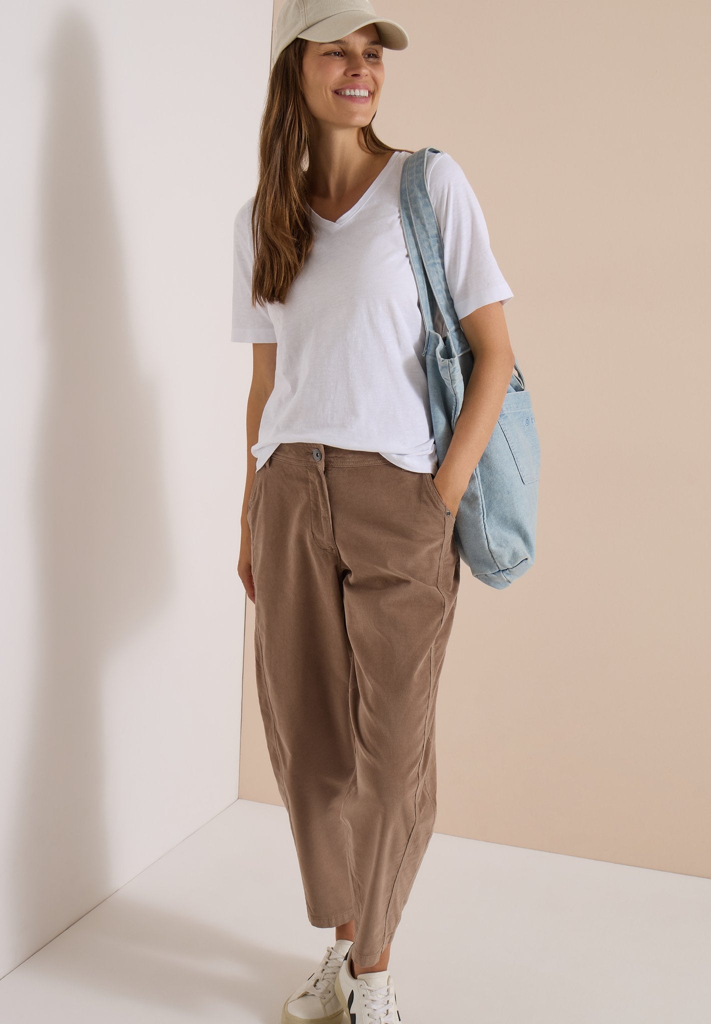 Cecil Damen Hosen  Earthy Ta