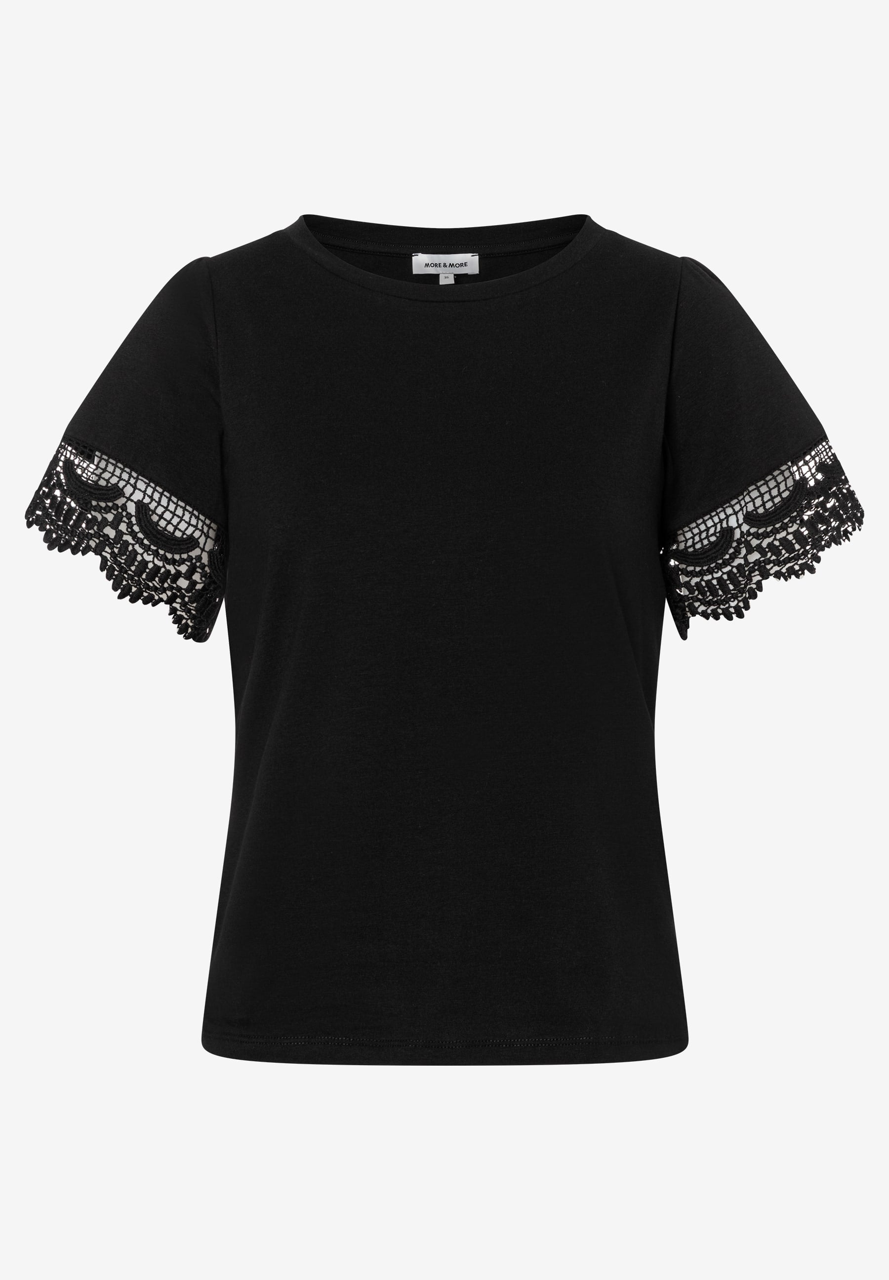 More & More Damen T-Shirts Black