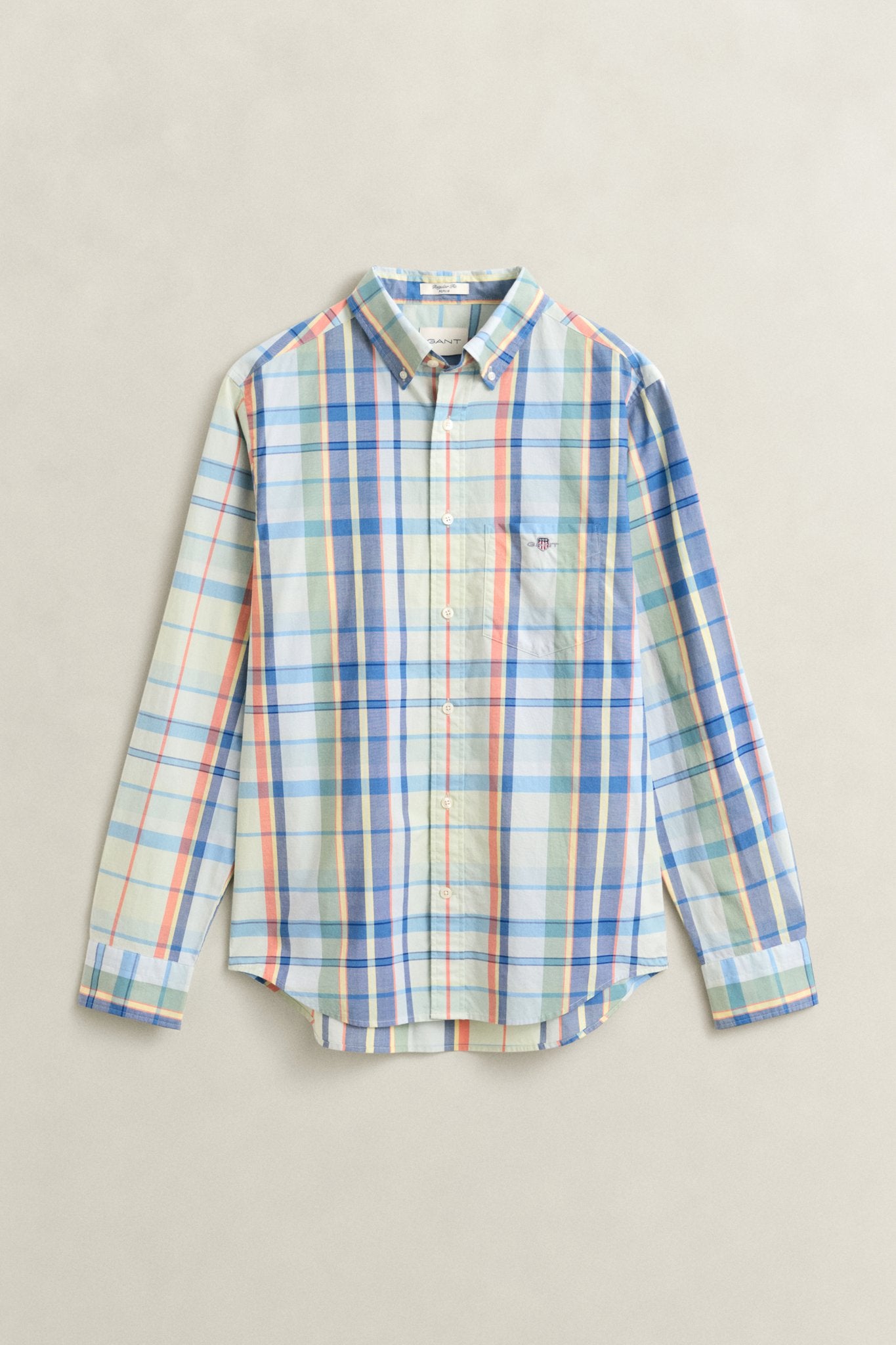Gant Herren Hemden Misty Mint