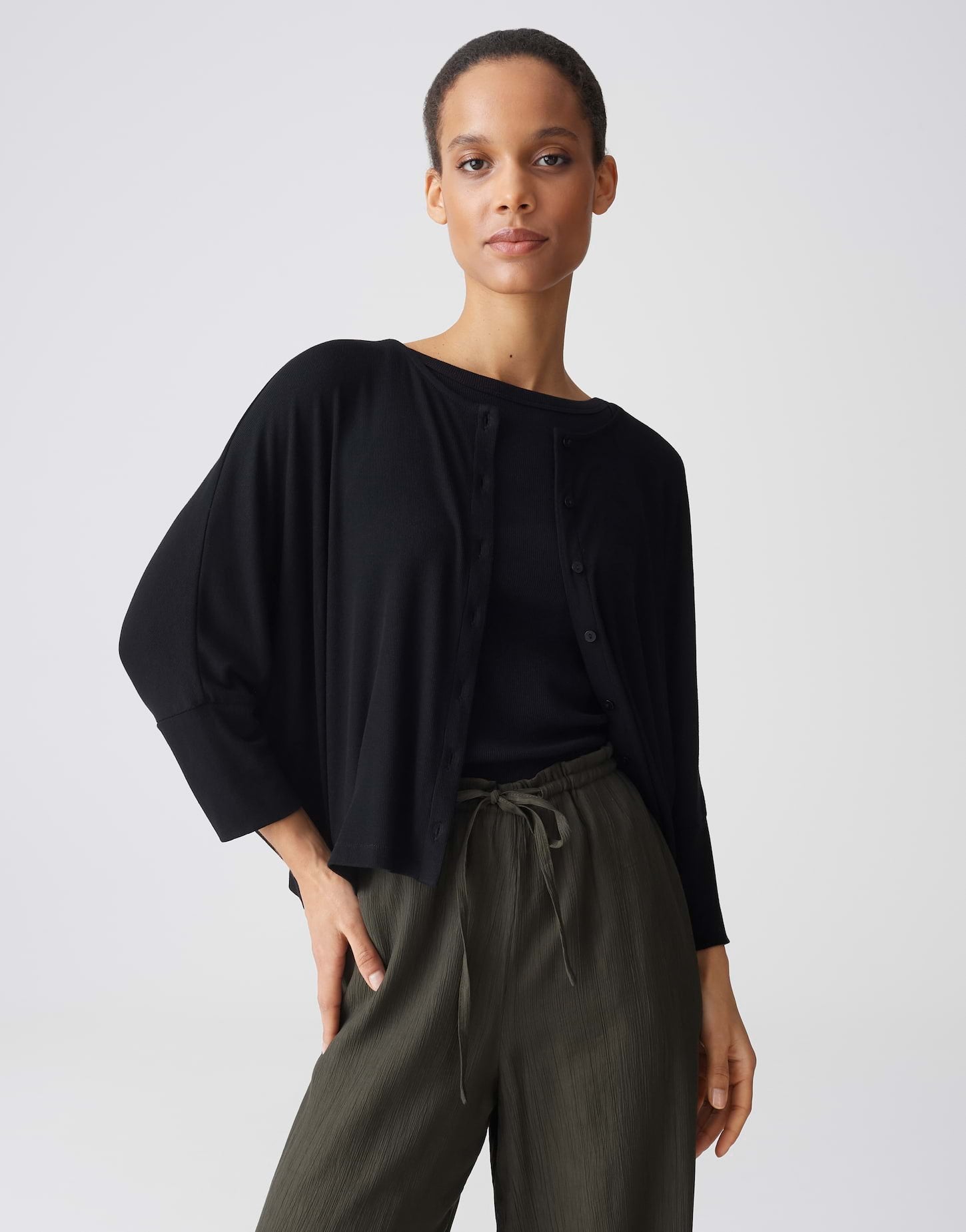 Opus Damen T-Shirts Black