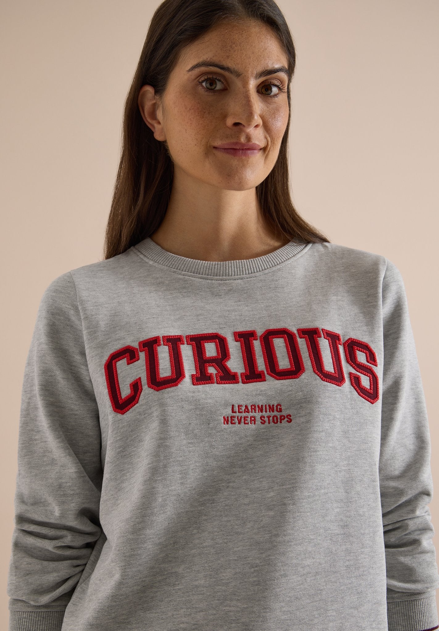 Cecil Damen Pullover  Light Gre