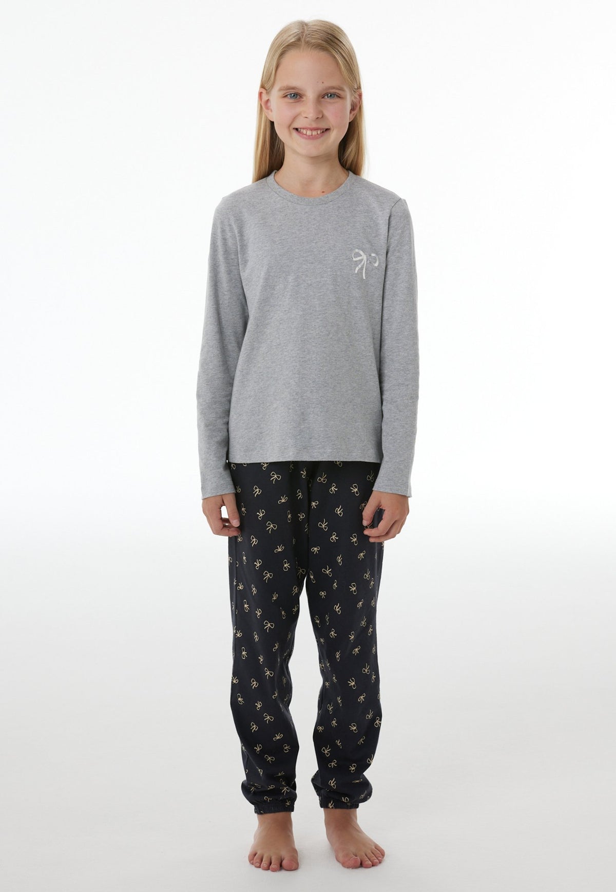 Schiesser Kinder Grau-Mel.