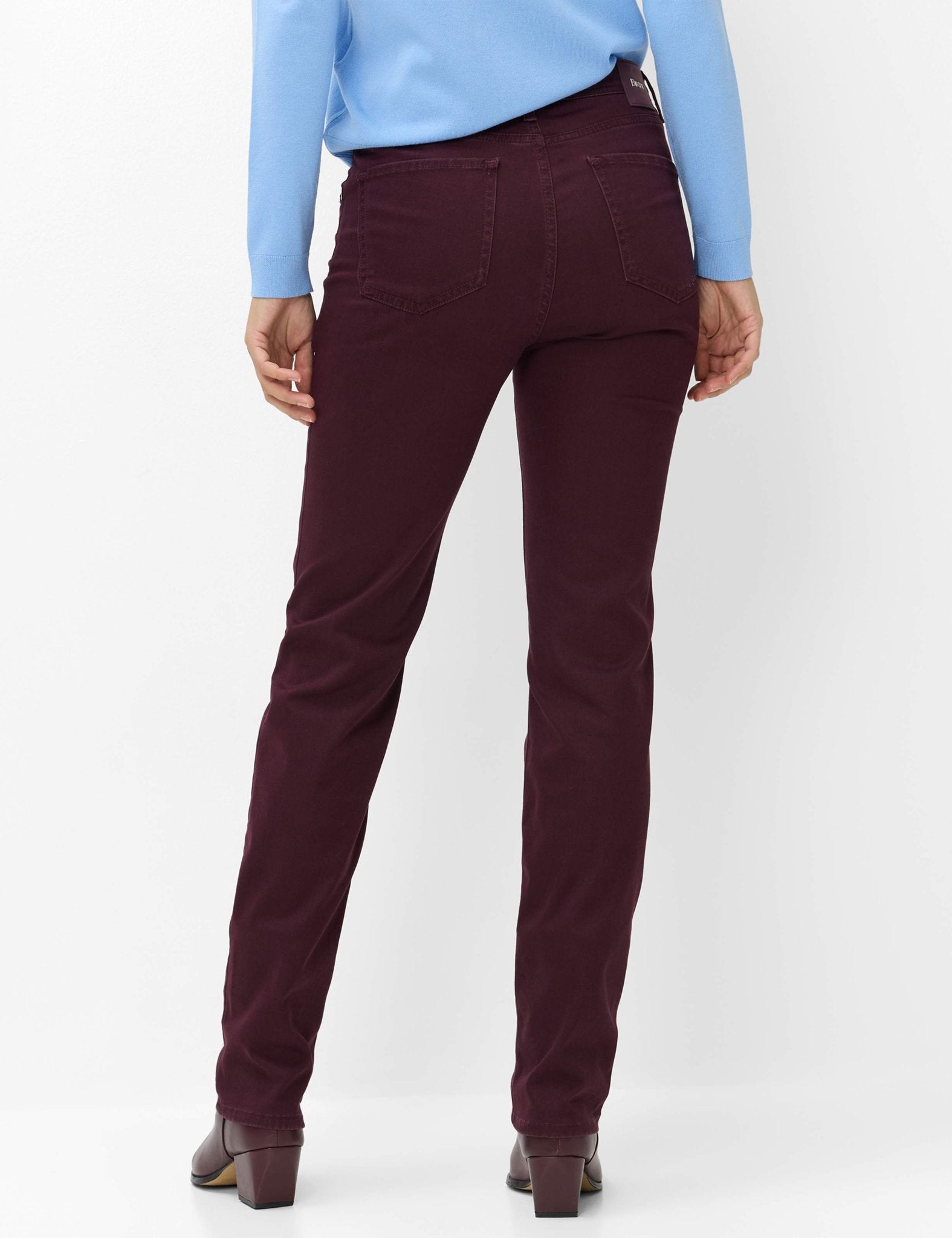 Brax Damen Hosen Blackberry Viol