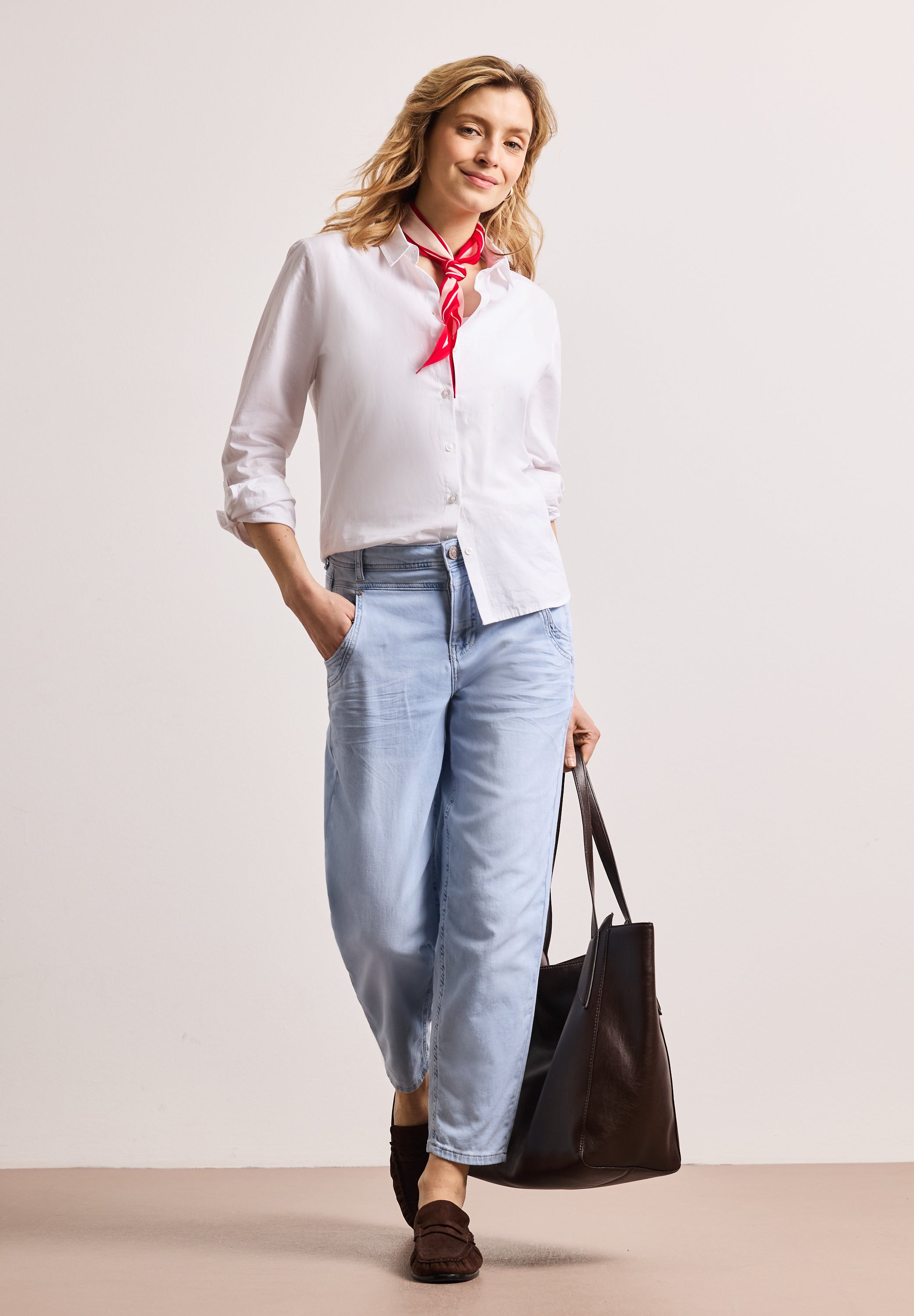 Street One Damen Hosen Ultra Ble