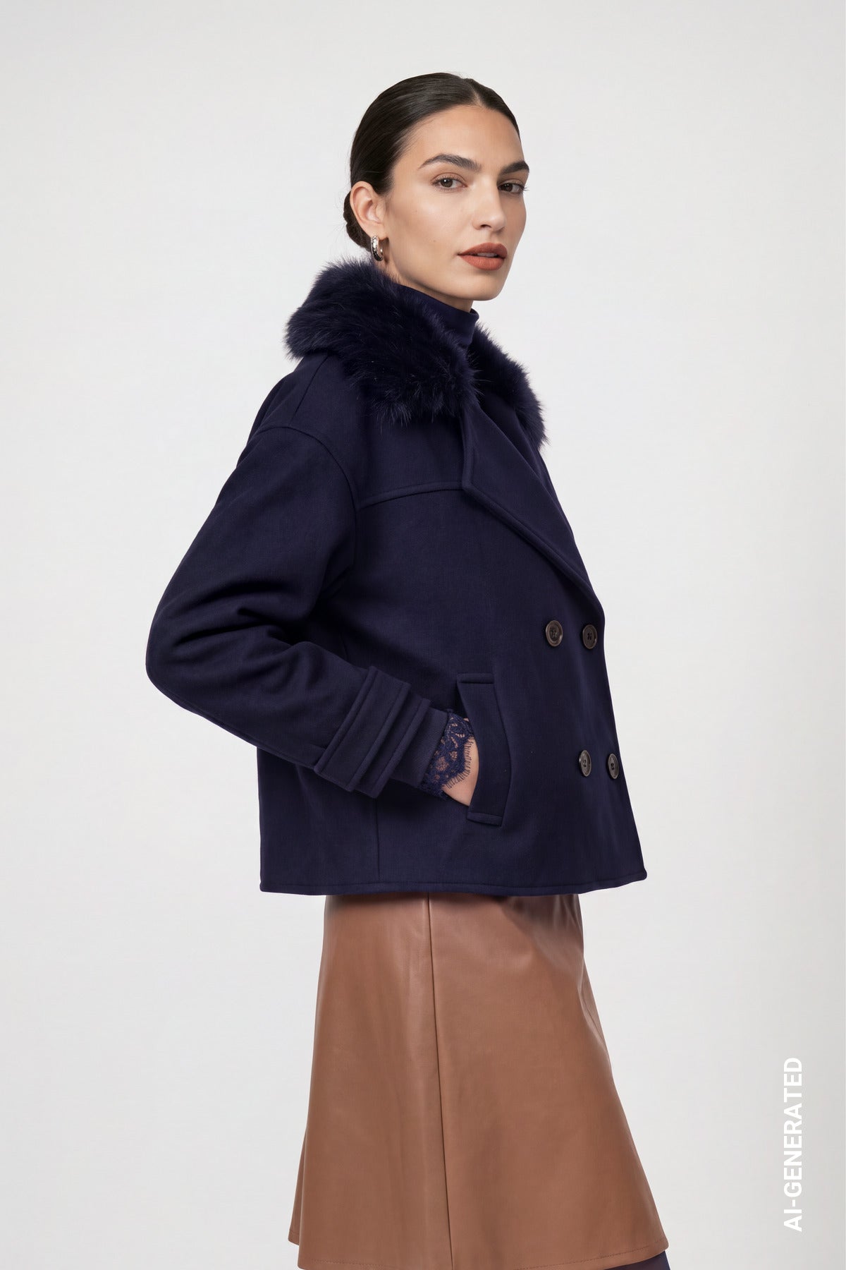 Monari Damen Jacken Dark Blue