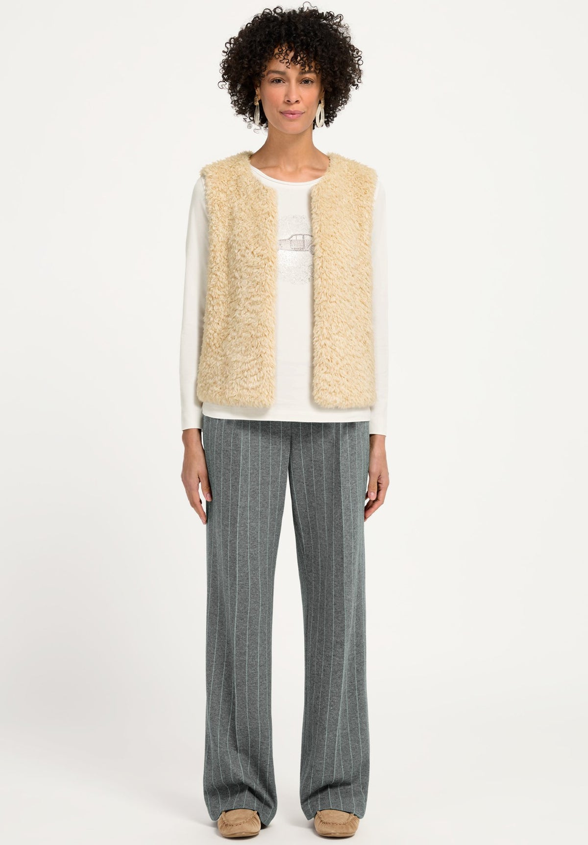 Bianca Damen Indoorwesten Light Sherry