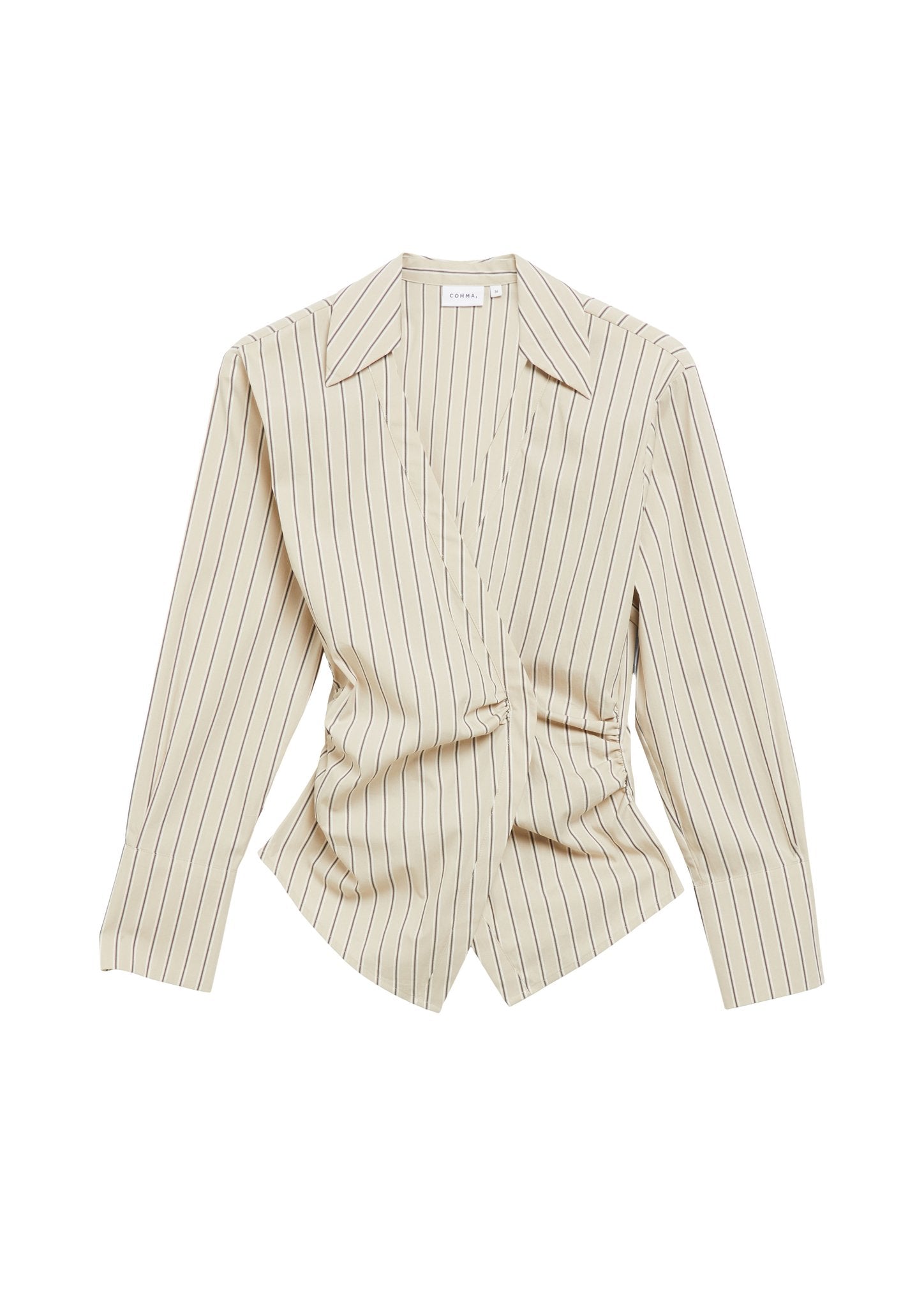 Comma Damen Blusen G Brown