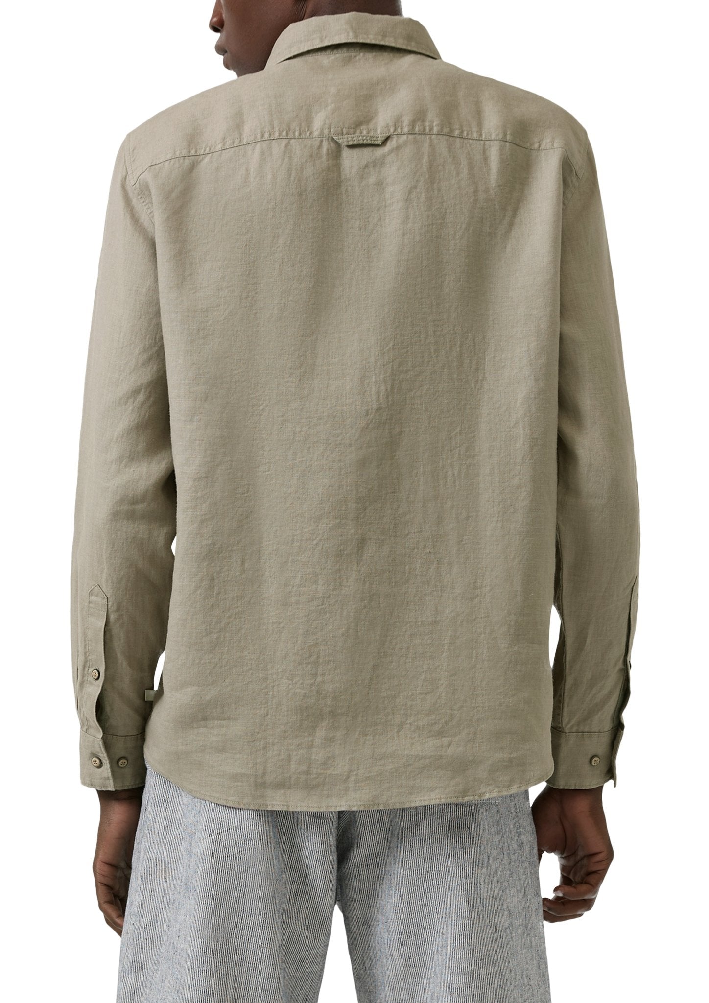 S. Oliver red Herren Hemden lang Green
