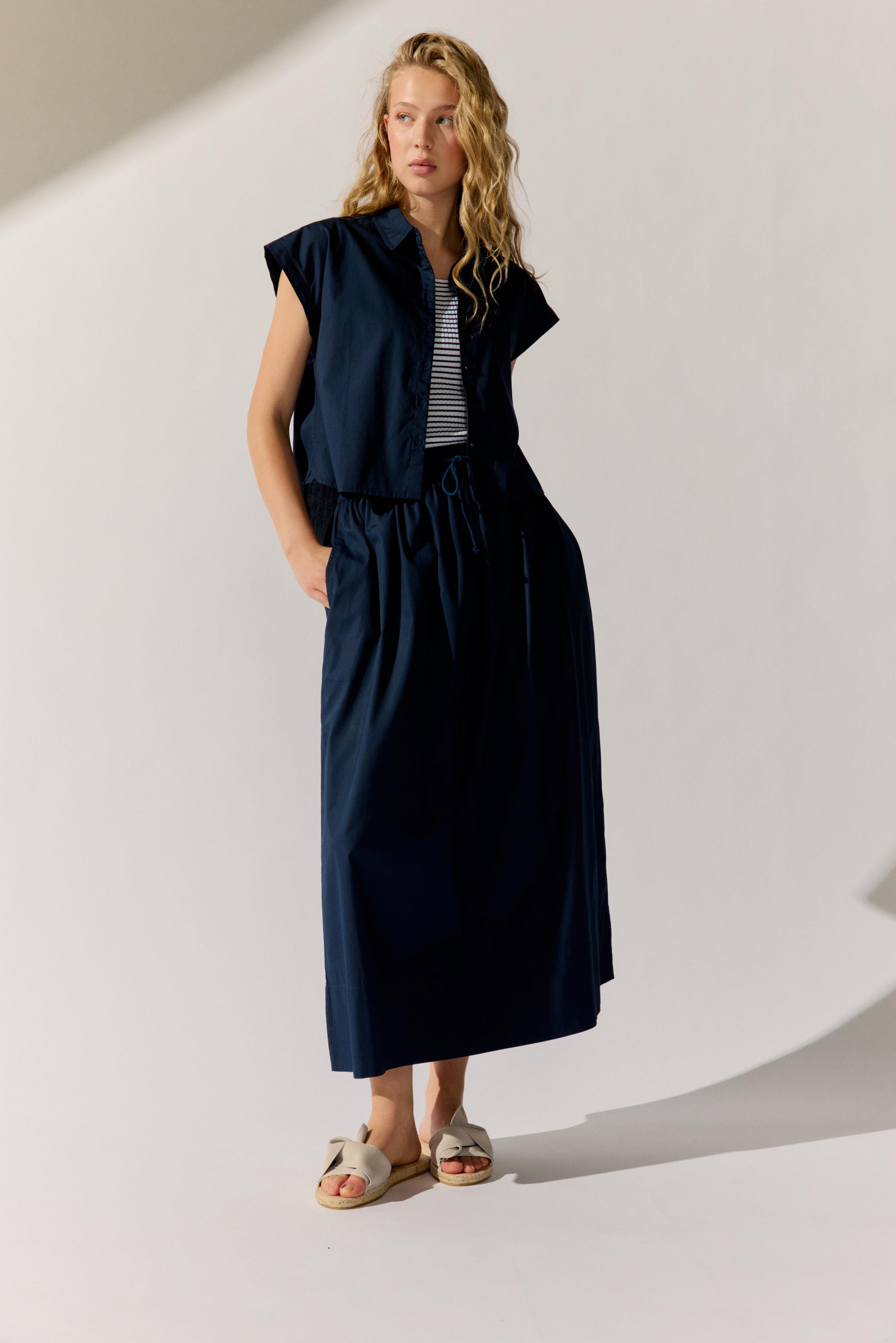 Fashion People Damen Rock Night Blue