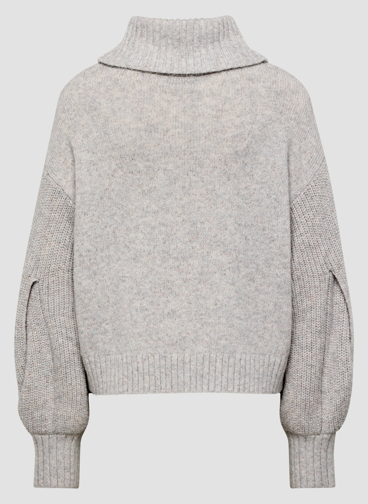Le Comte Damen Pullover Perlgraumela