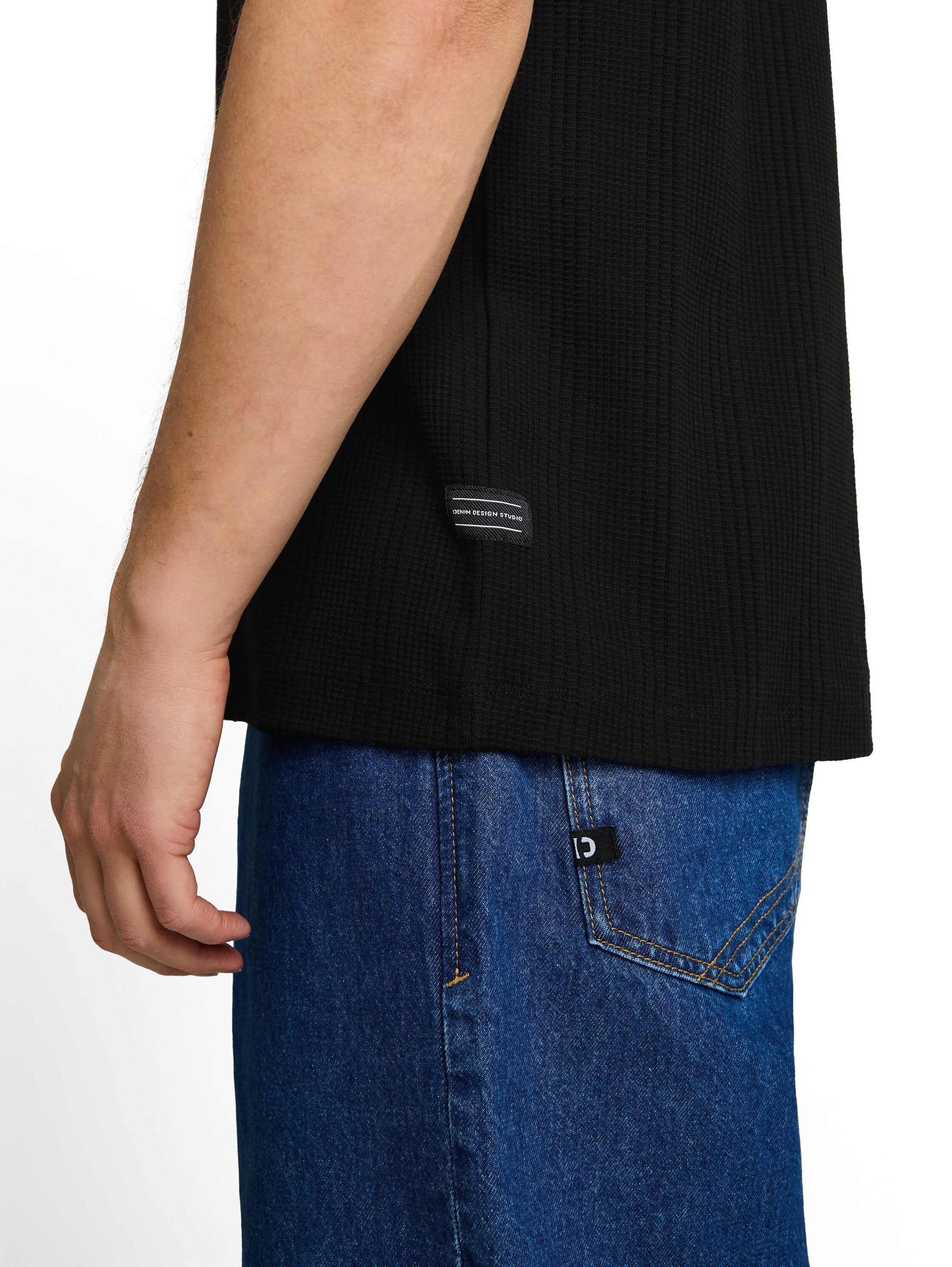 Tom Tailor denim Herren T-Shirts kurz Black