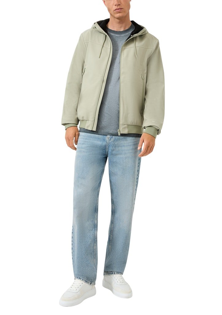 QS by S.Oliver Herren Jacken Blue Green