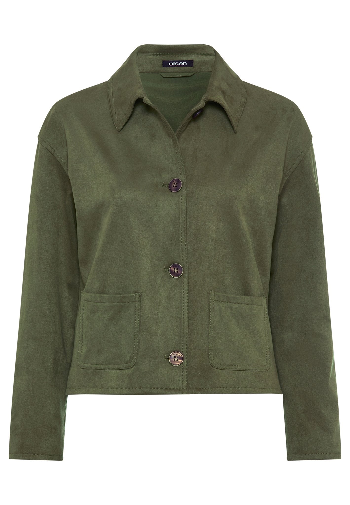 Olsen Damen Jacken  Olive Gre