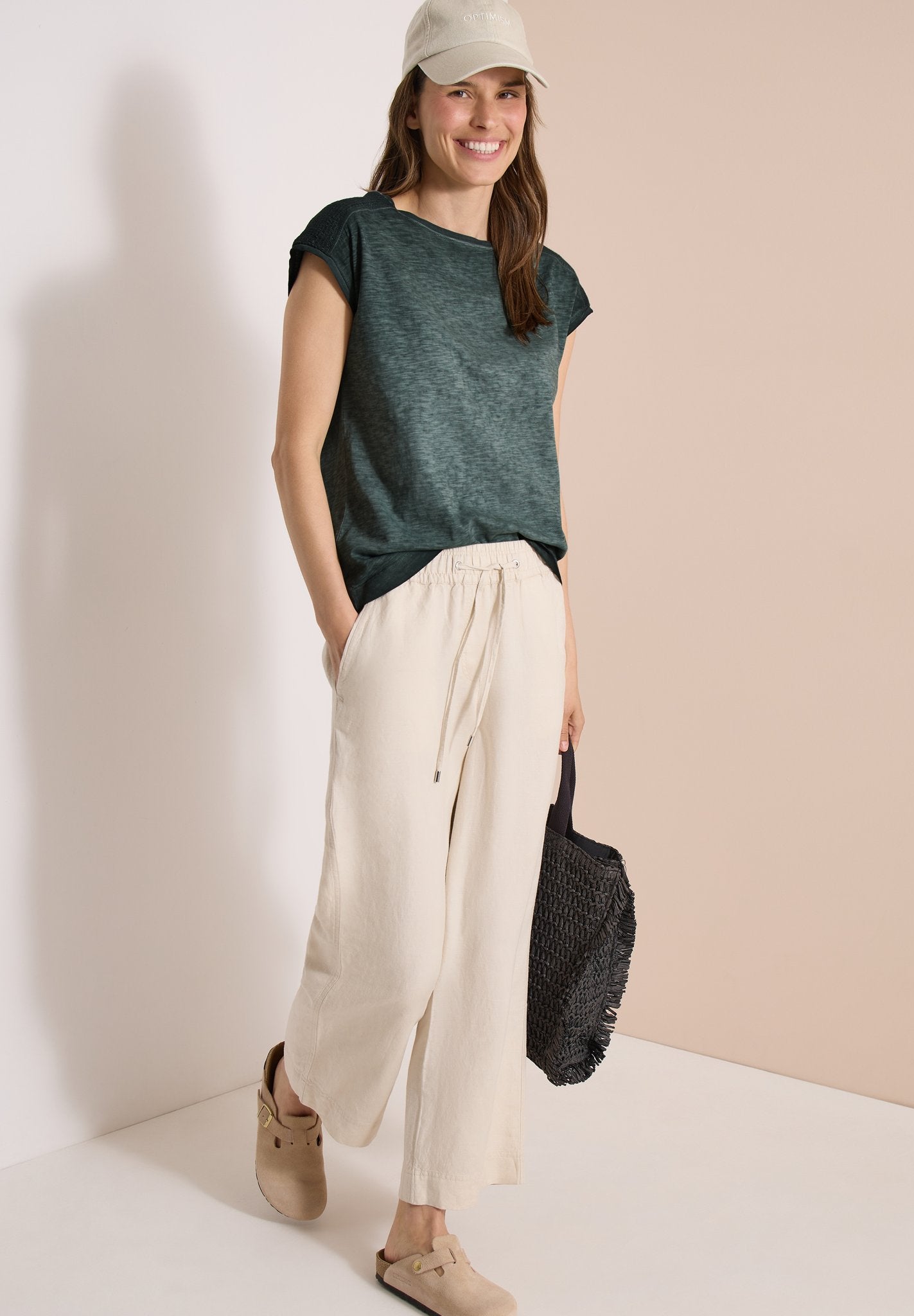 Cecil Damen T-Shirts  Palm Bree