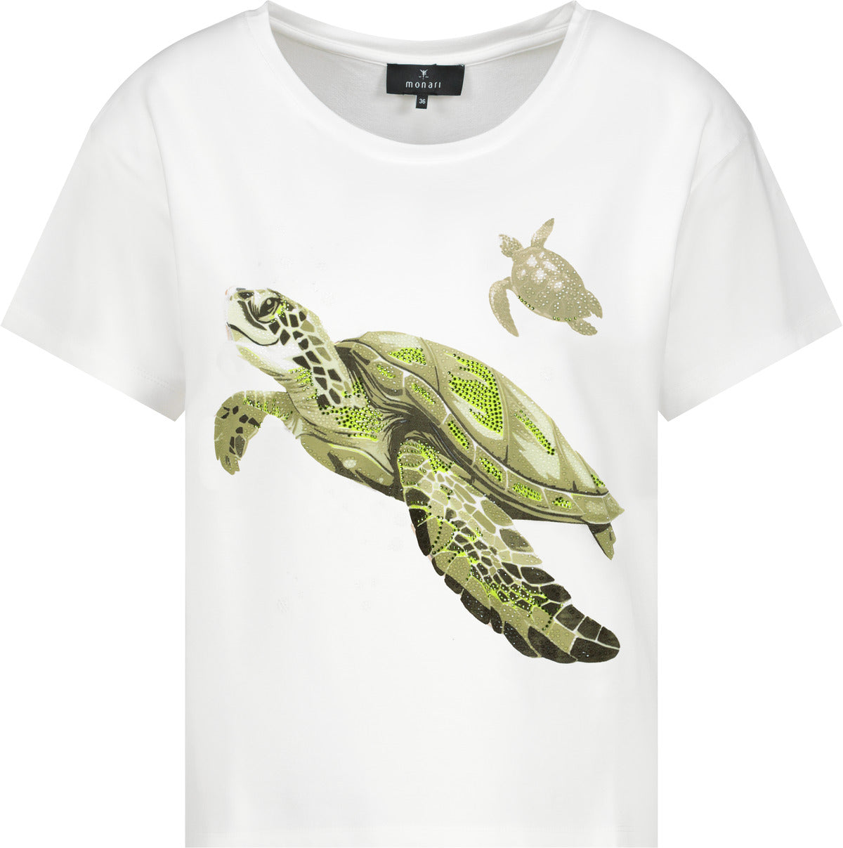 Monari Damen T-Shirts Cream