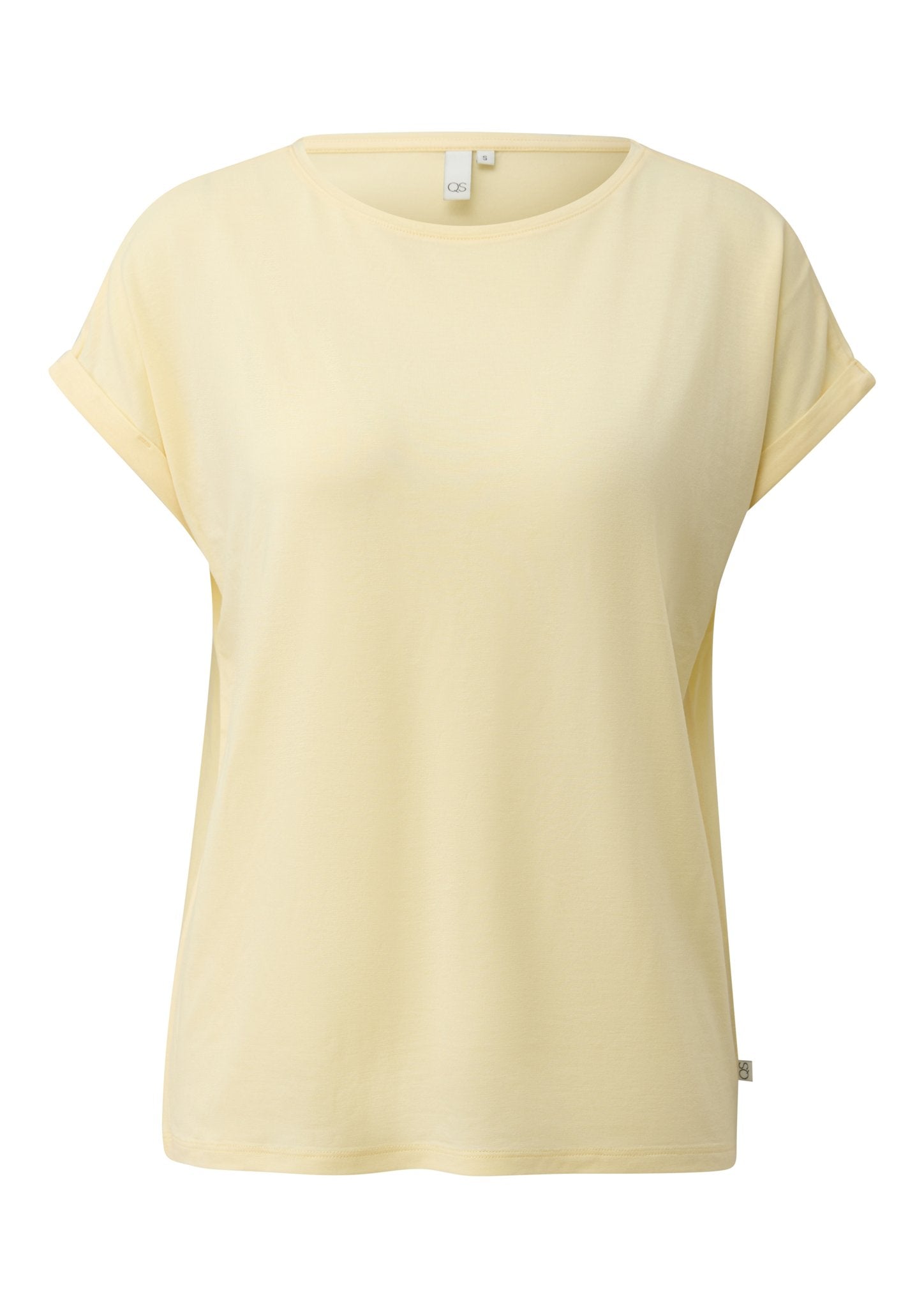 QS by S.Oliver Damen T-Shirts Yellow