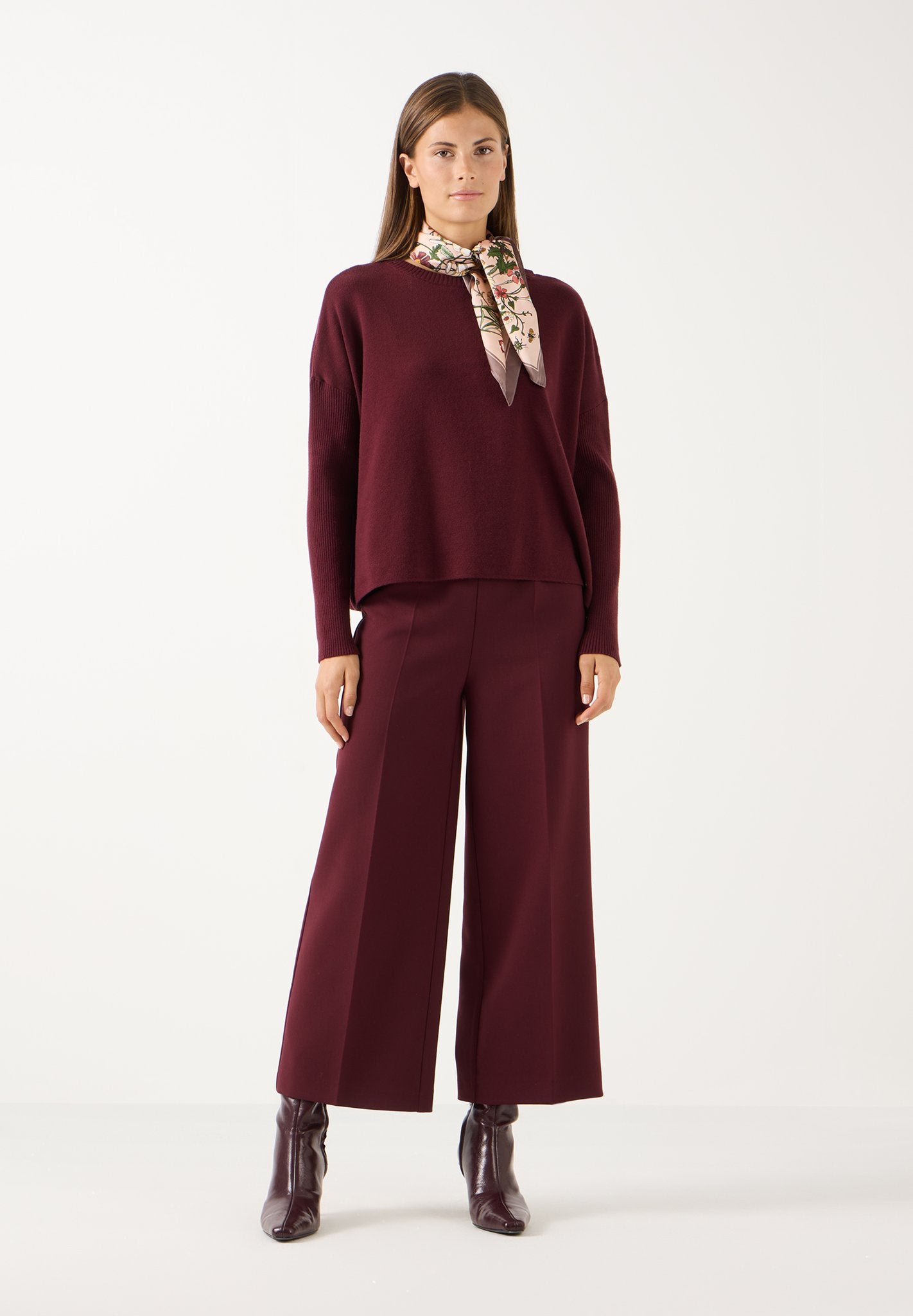 More & More Damen Hosen  Pomegranat