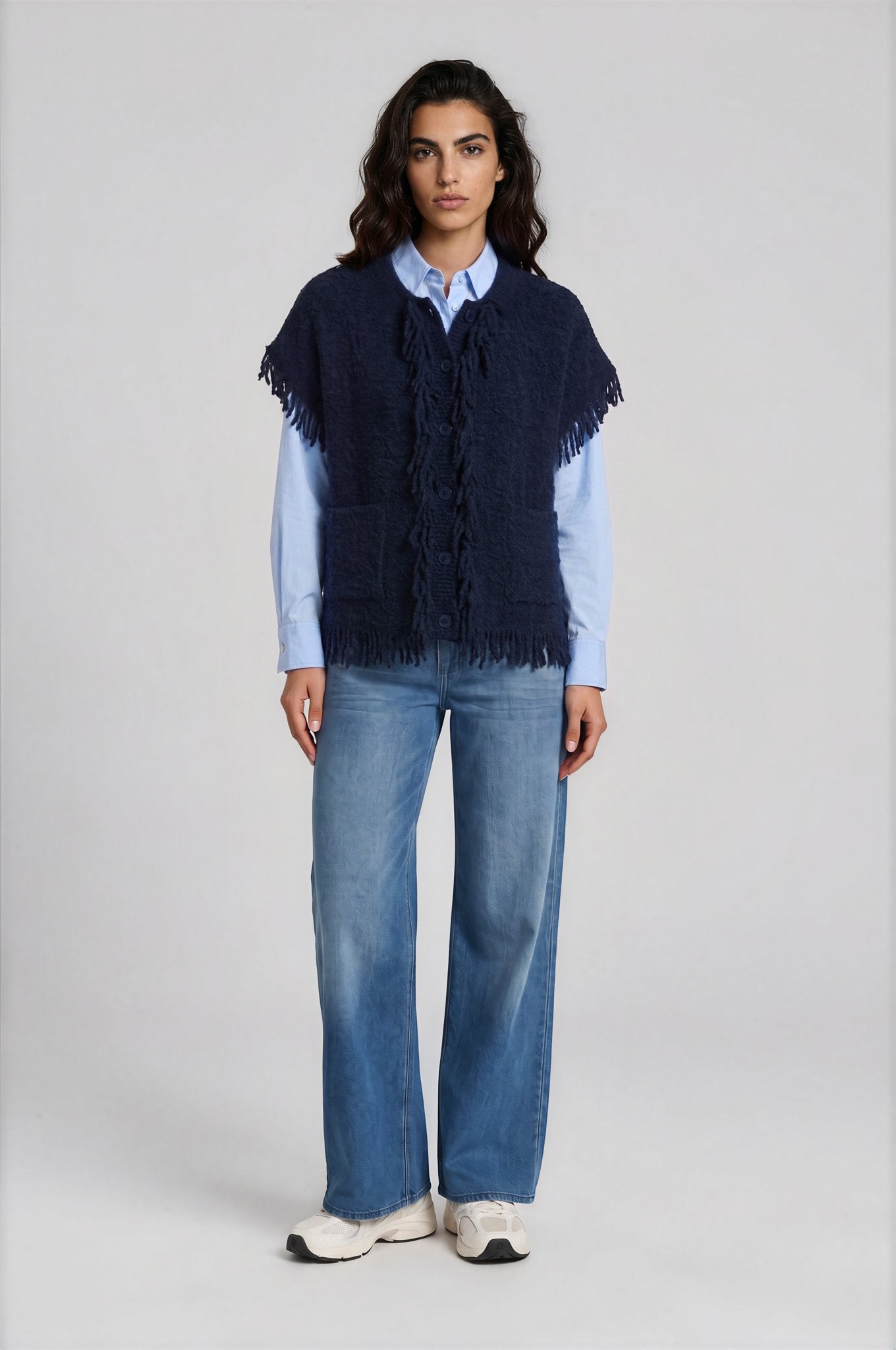 Milano Damen Indoorwesten Navy
