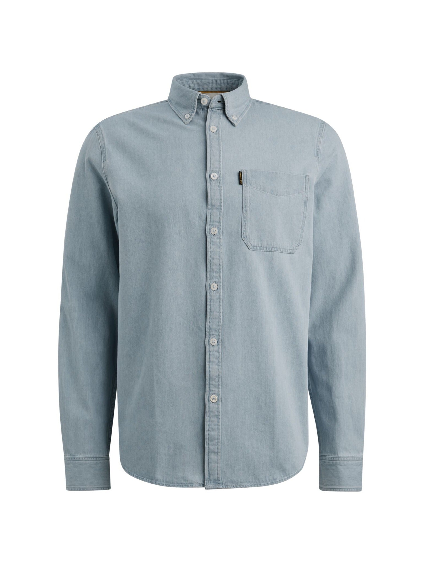 PME Herren Hemden Bleach Denim