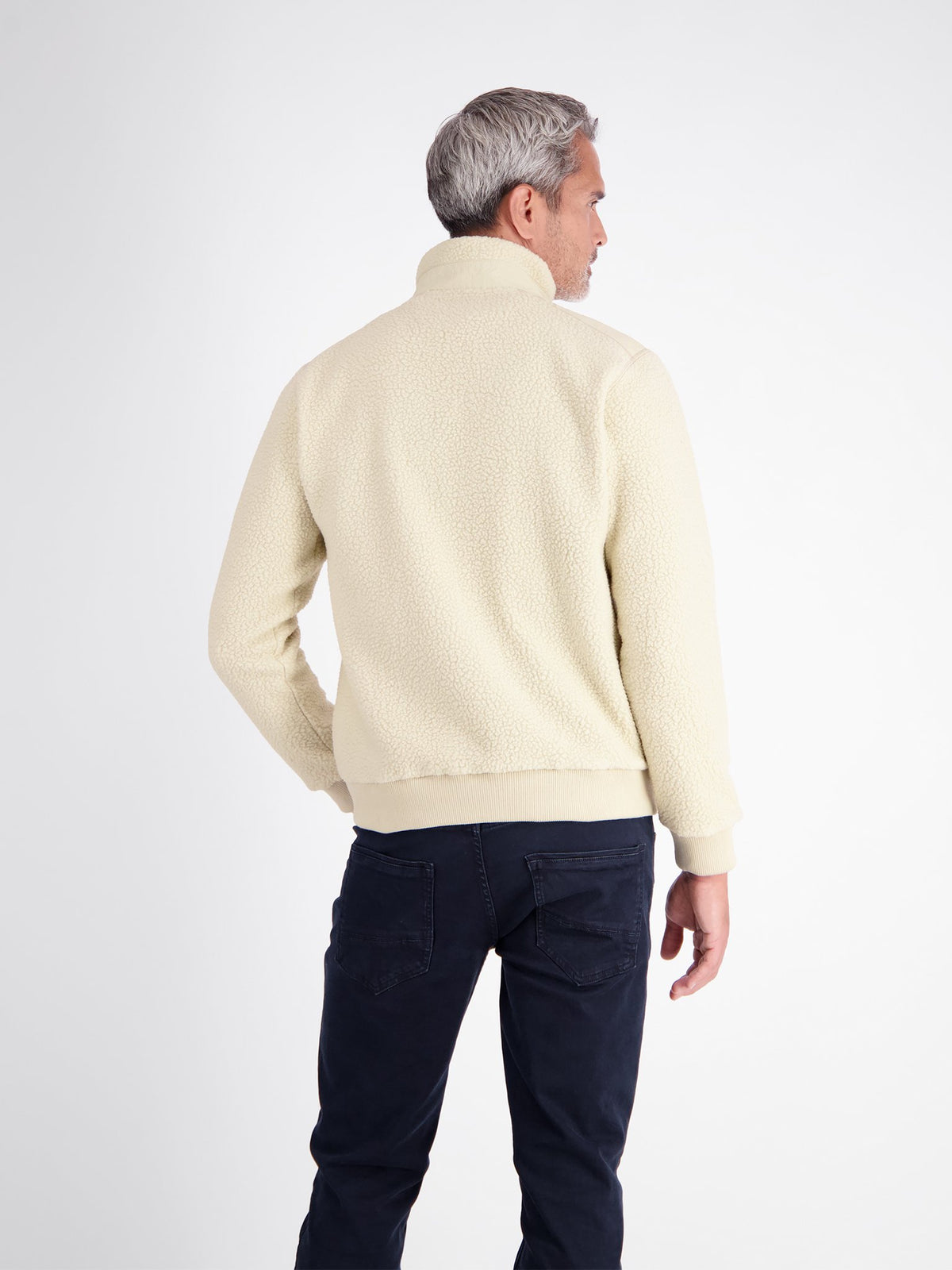 Lerros Herren Sweatshirts Foam White