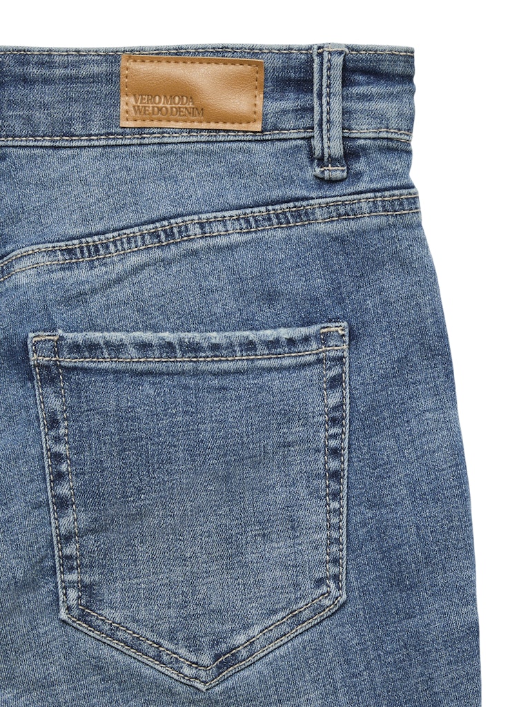 Vero Moda Damen Jeans Medium Blue Den