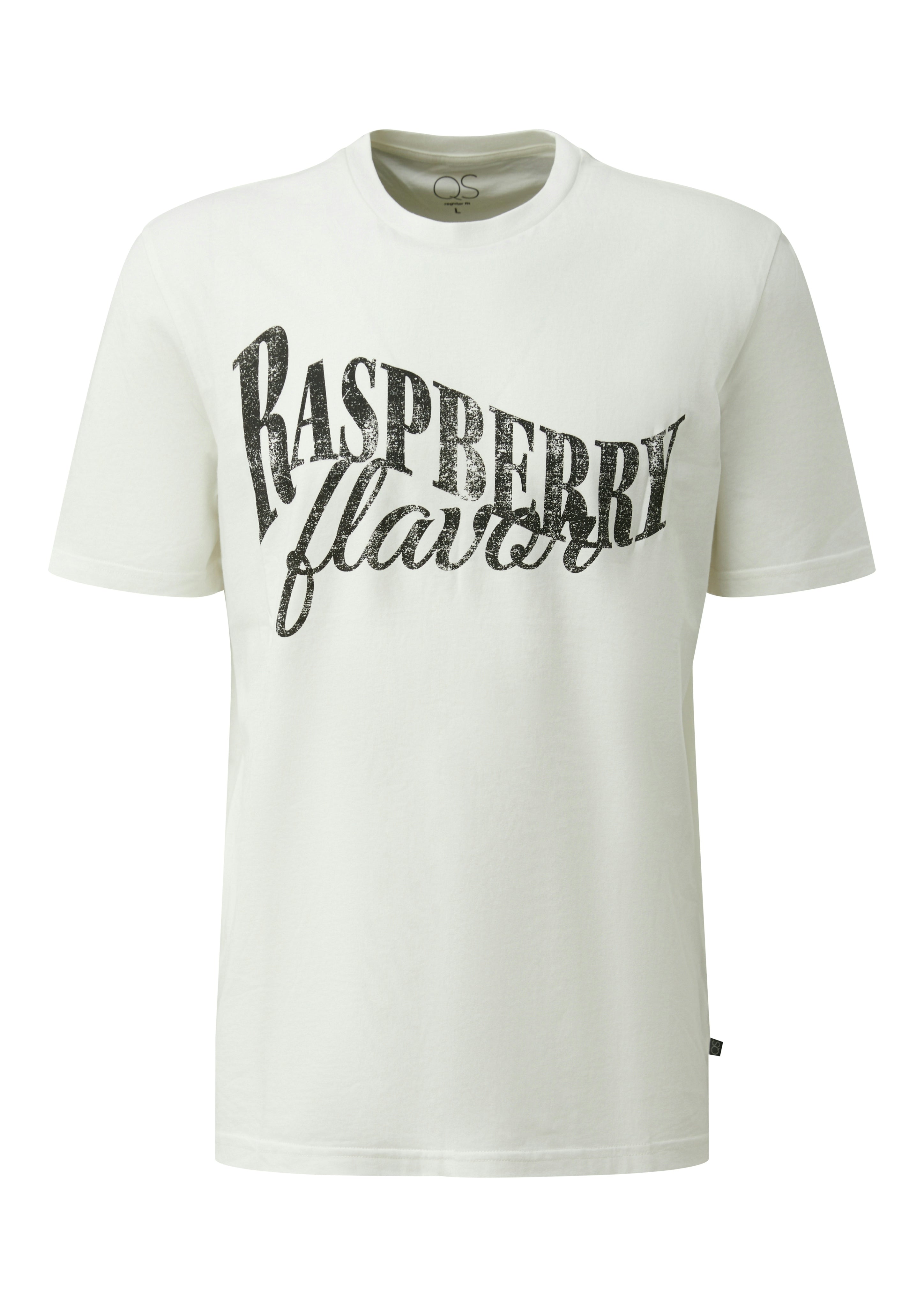 QS by S.Oliver Herren T-Shirts kurz White