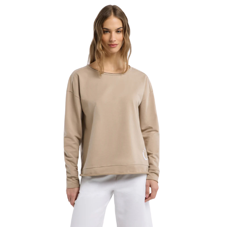Elbsand Damen Sweatshirts  Camel