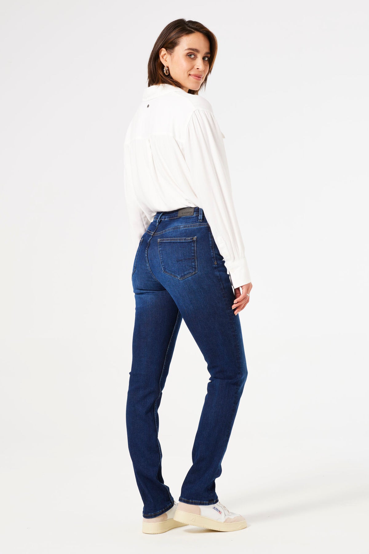 Garcia Damen Jeans Dark Used