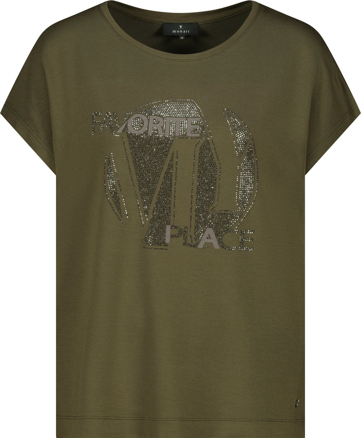 Monari Damen T-Shirts Olive