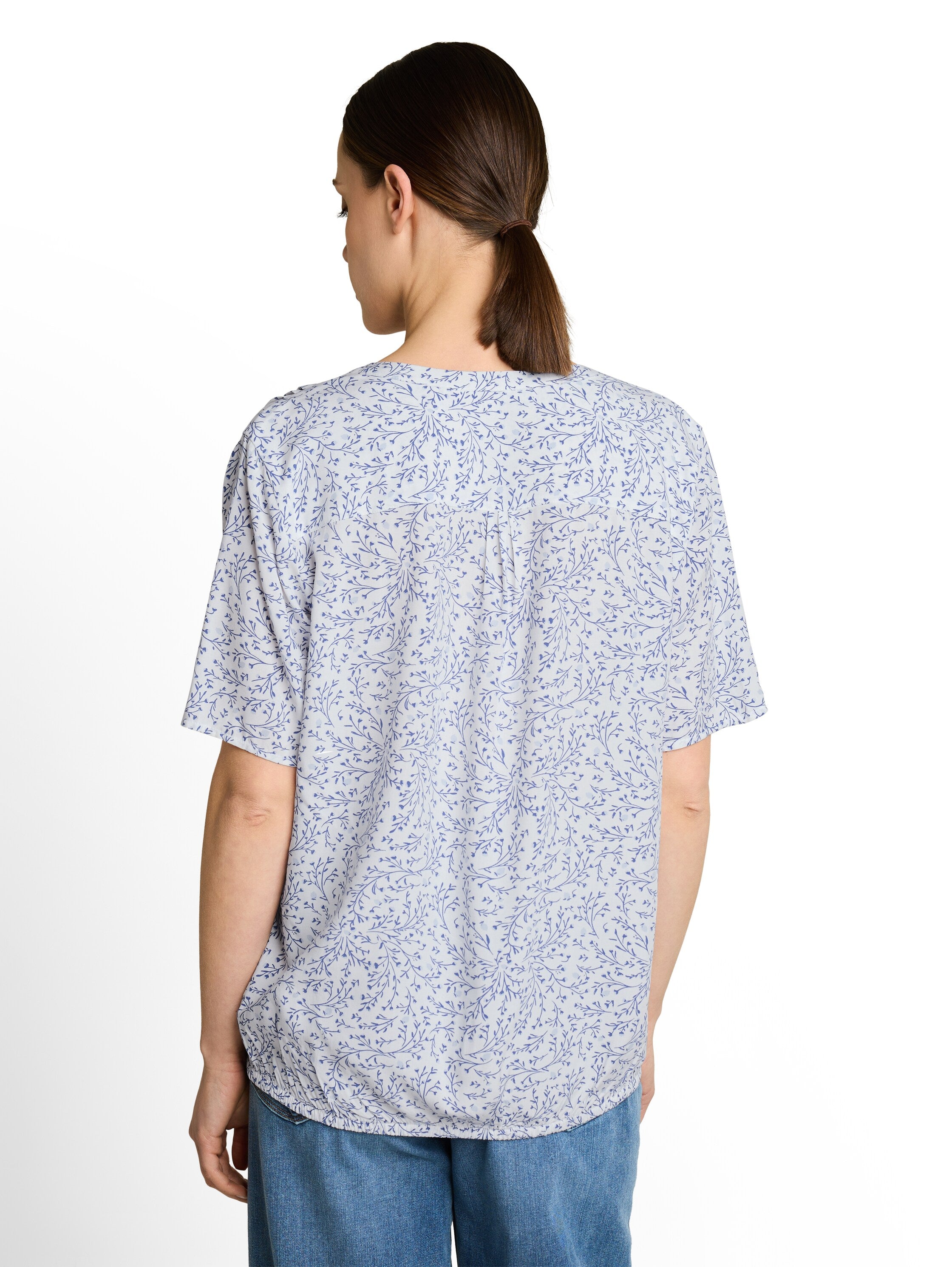 Tom Tailor Damen Blusen White Small Lea