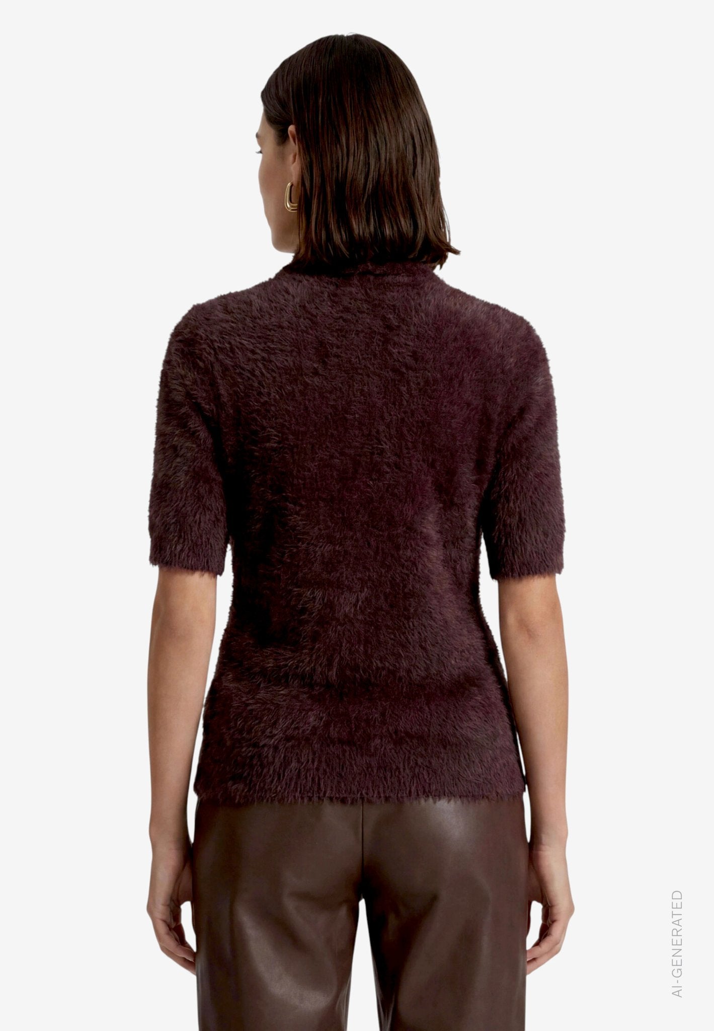 Zero Damen Pullover Chocolate Plum