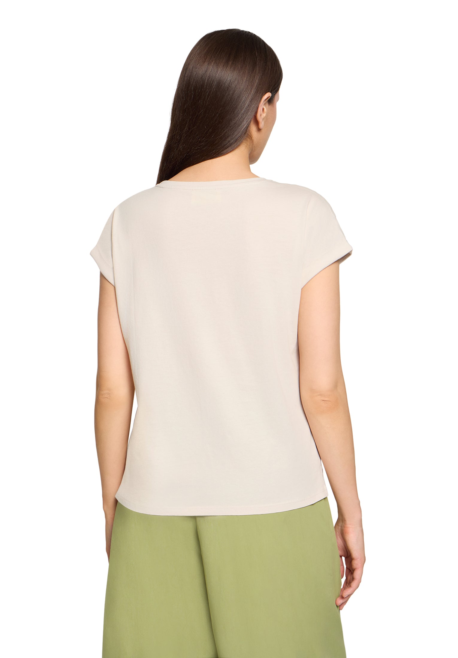Cartoon Damen T-Shirts Patch Nature/Na