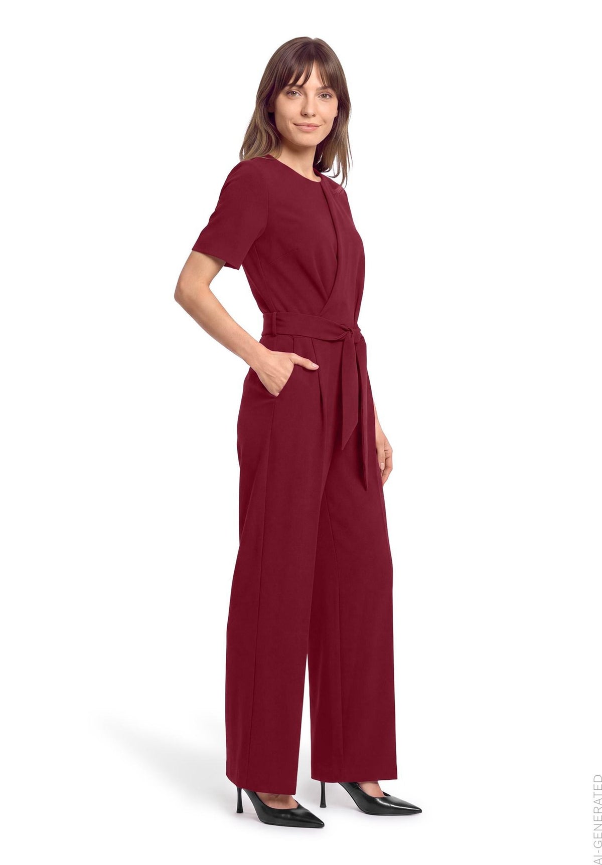Betty & Co Damen Jumpsuits Fall Burgundy