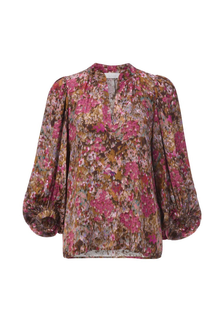 Rich & Royal Damen Blusen Ruby Glow