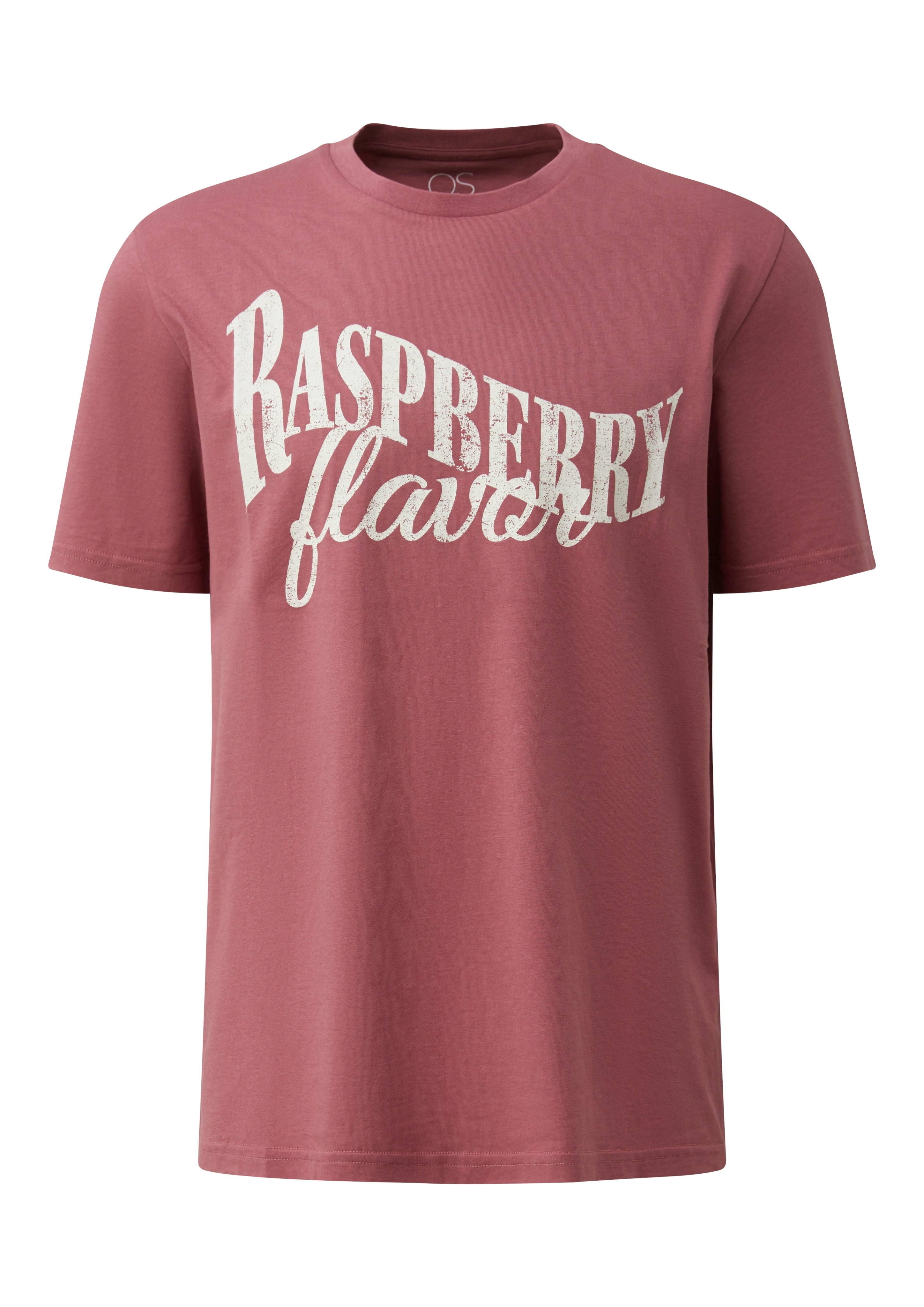 QS by S.Oliver Herren T-Shirts kurz Lilac/Pink