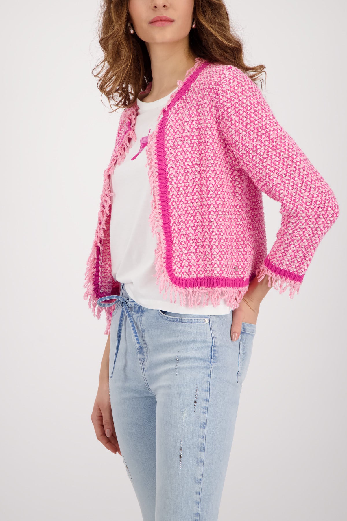 Monari Damen Strickjacken Spring Flow