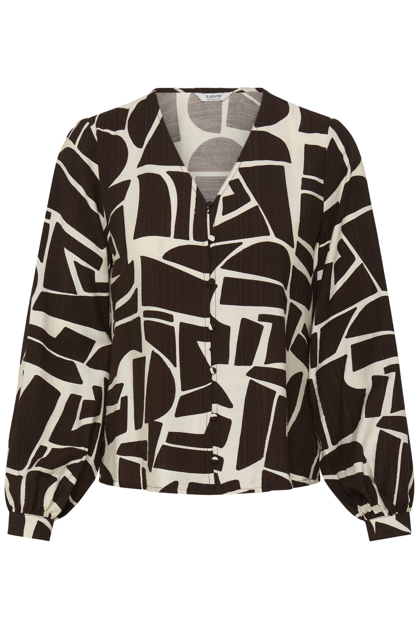 b.young Damen Blusen Java Geometric