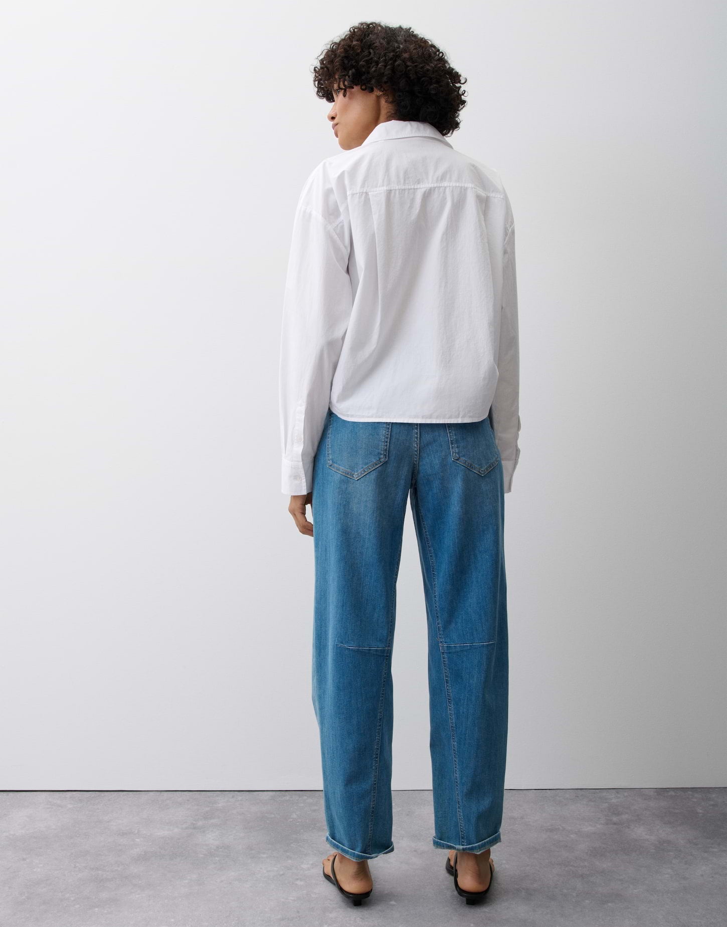 Opus Pants Damen Jeans  Mid Blue