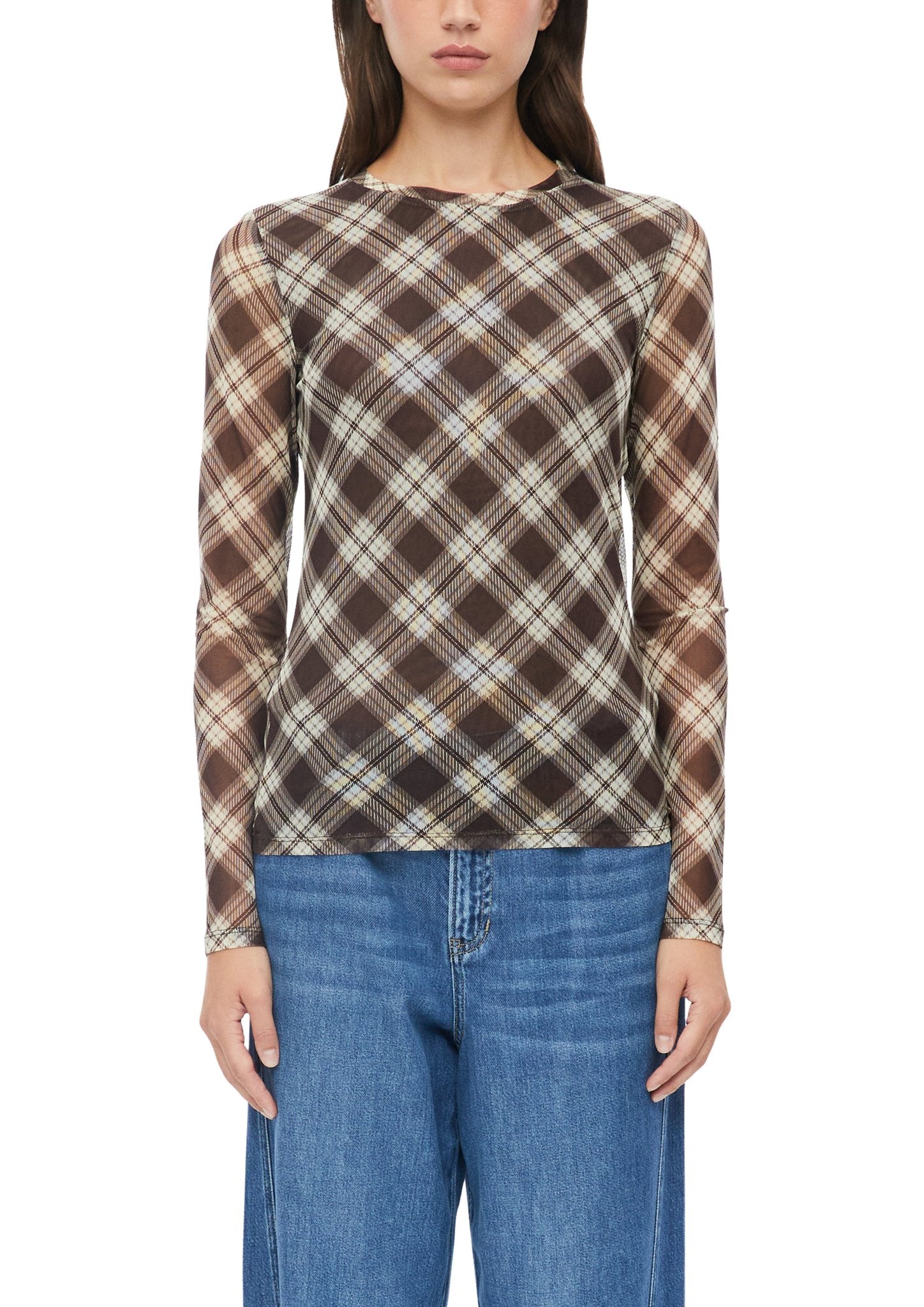 S. Oliver red Damen T-Shirts N Brown