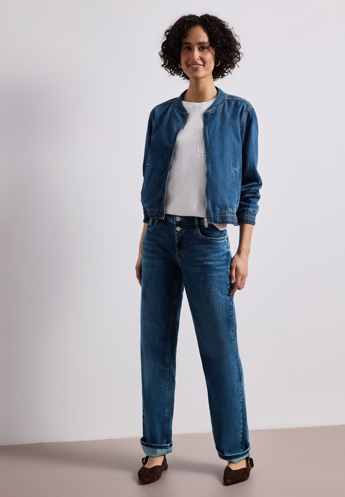 Street One Damen Blazer  Medium Bl