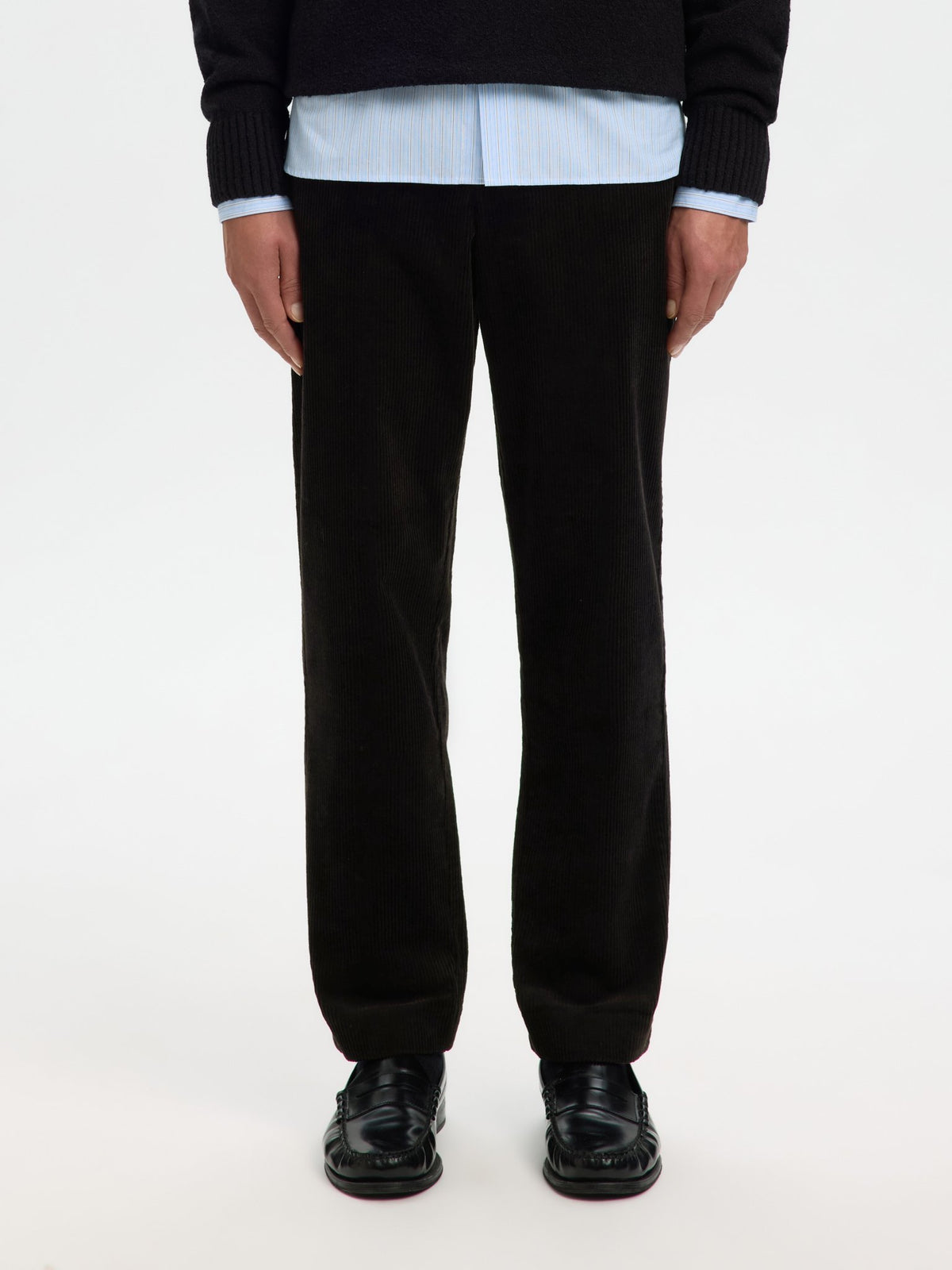 Selected homme Herren Hosen Black