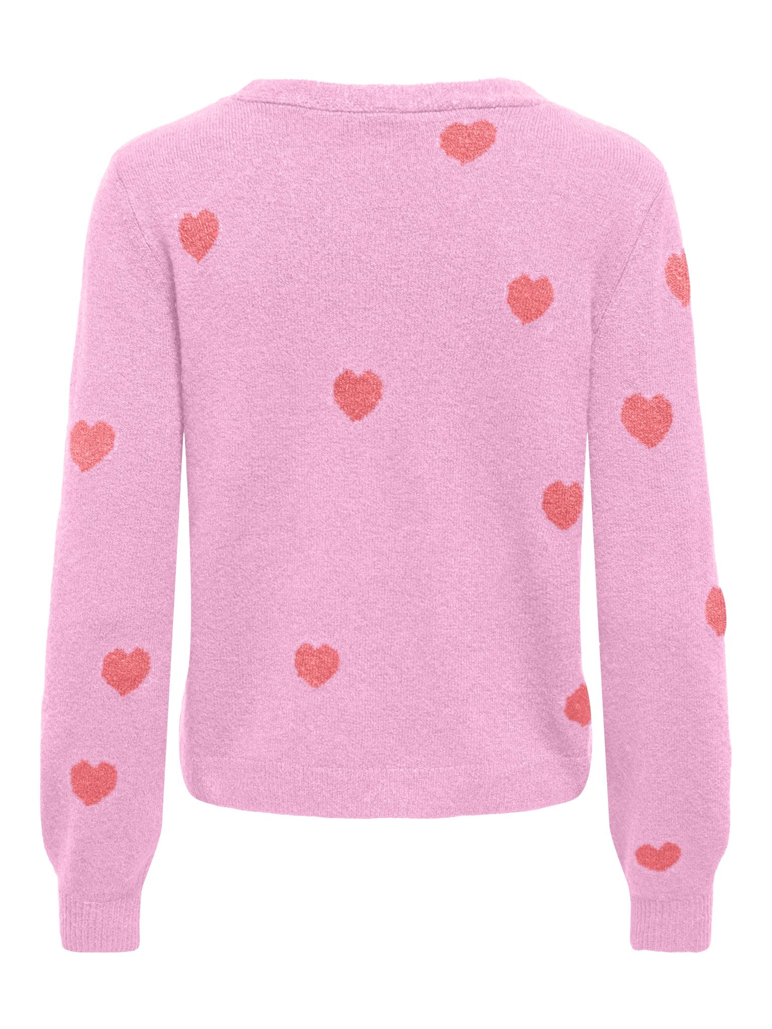 only Damen Strickjacken Begonia Pink/He