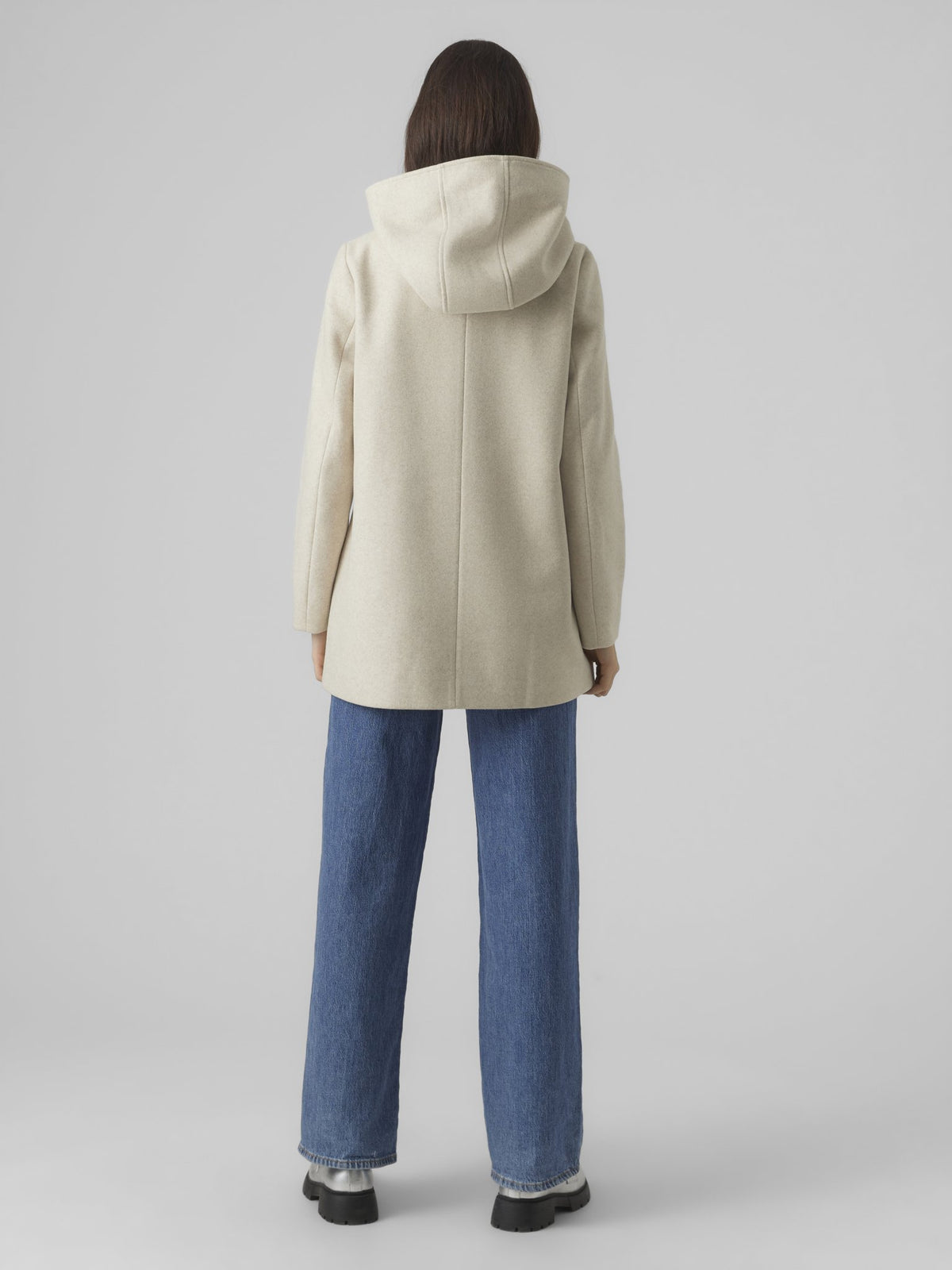 Vero Moda Damen Jacken Oatmeal/Melange
